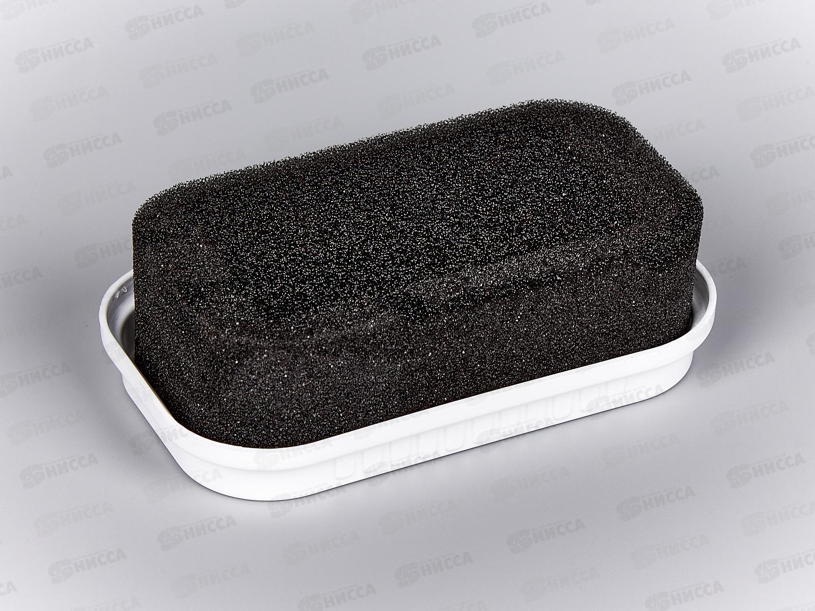 Губка для обуви Штрих  Стандарт черная НД *12/96