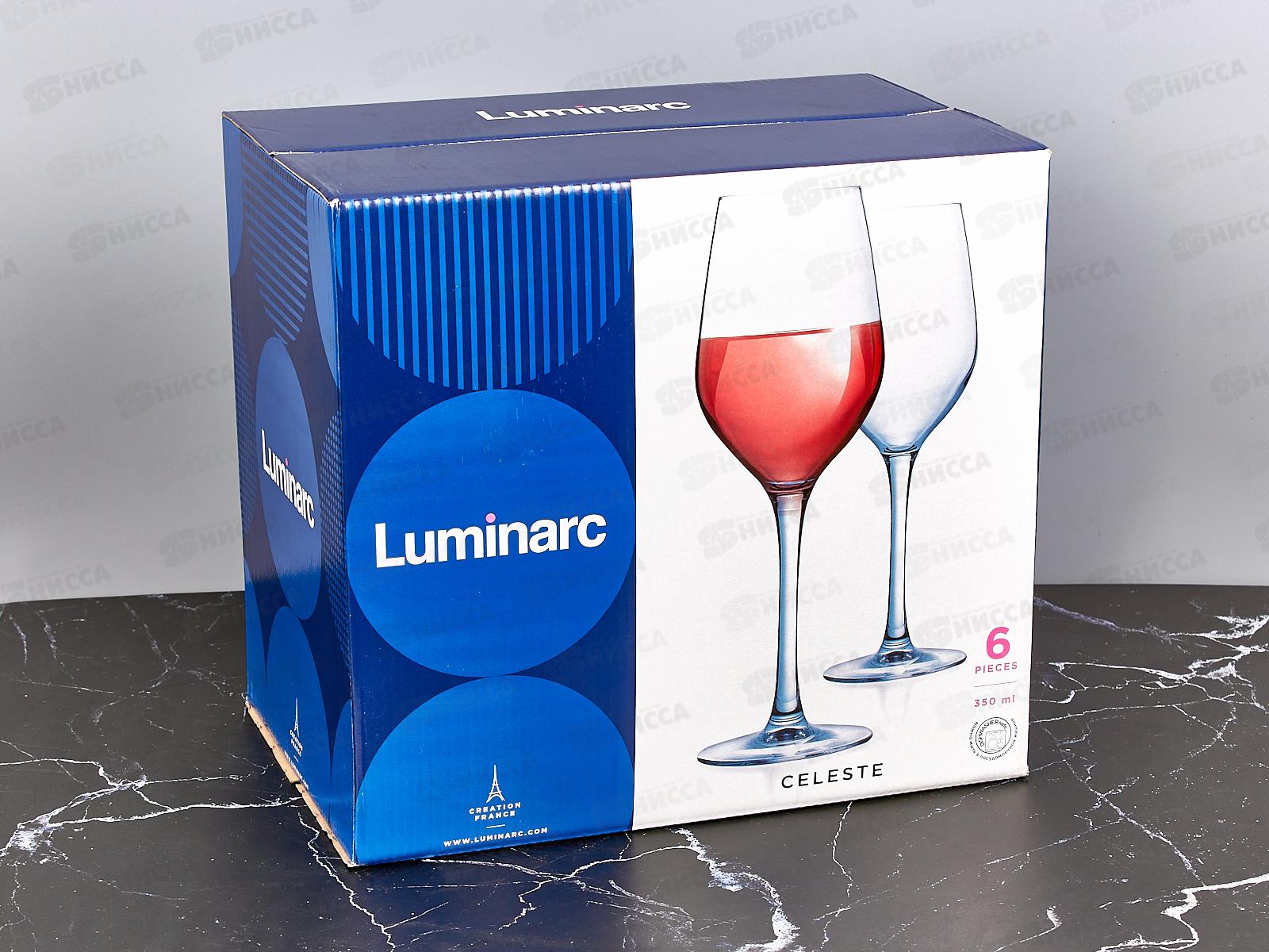 Набор бокалов для вина Селест 6шт 350мл L5831