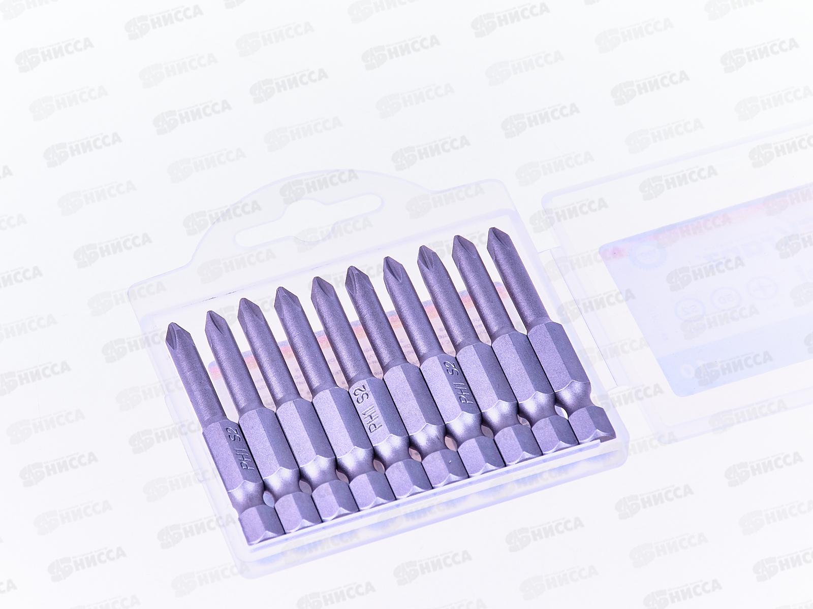 Бита PH1х50 мм для шуруповерта Kranz, KR-92-0413 *10