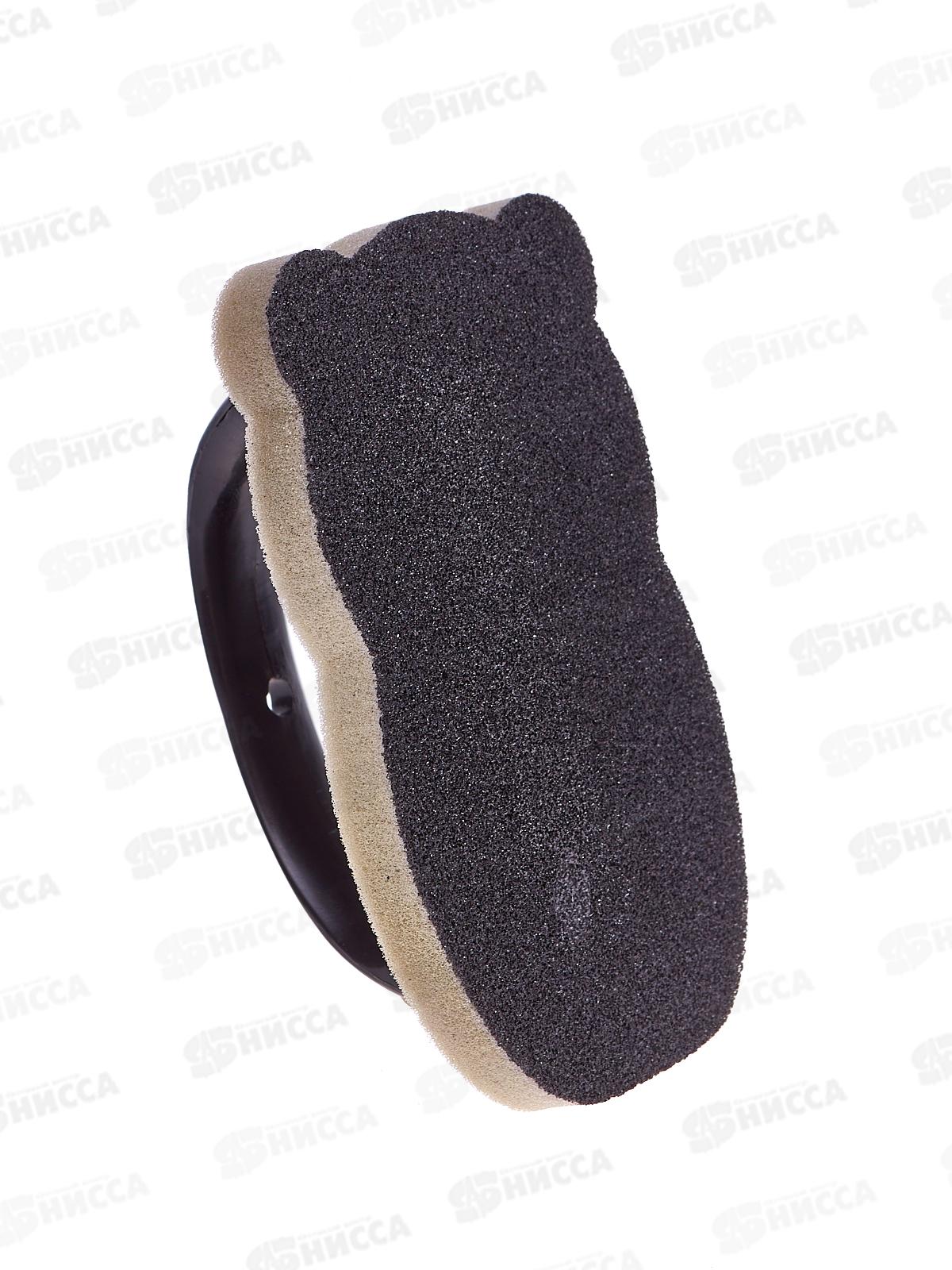 Губка для мытья кухни с ручкой Карборундовая VL58-103 *12