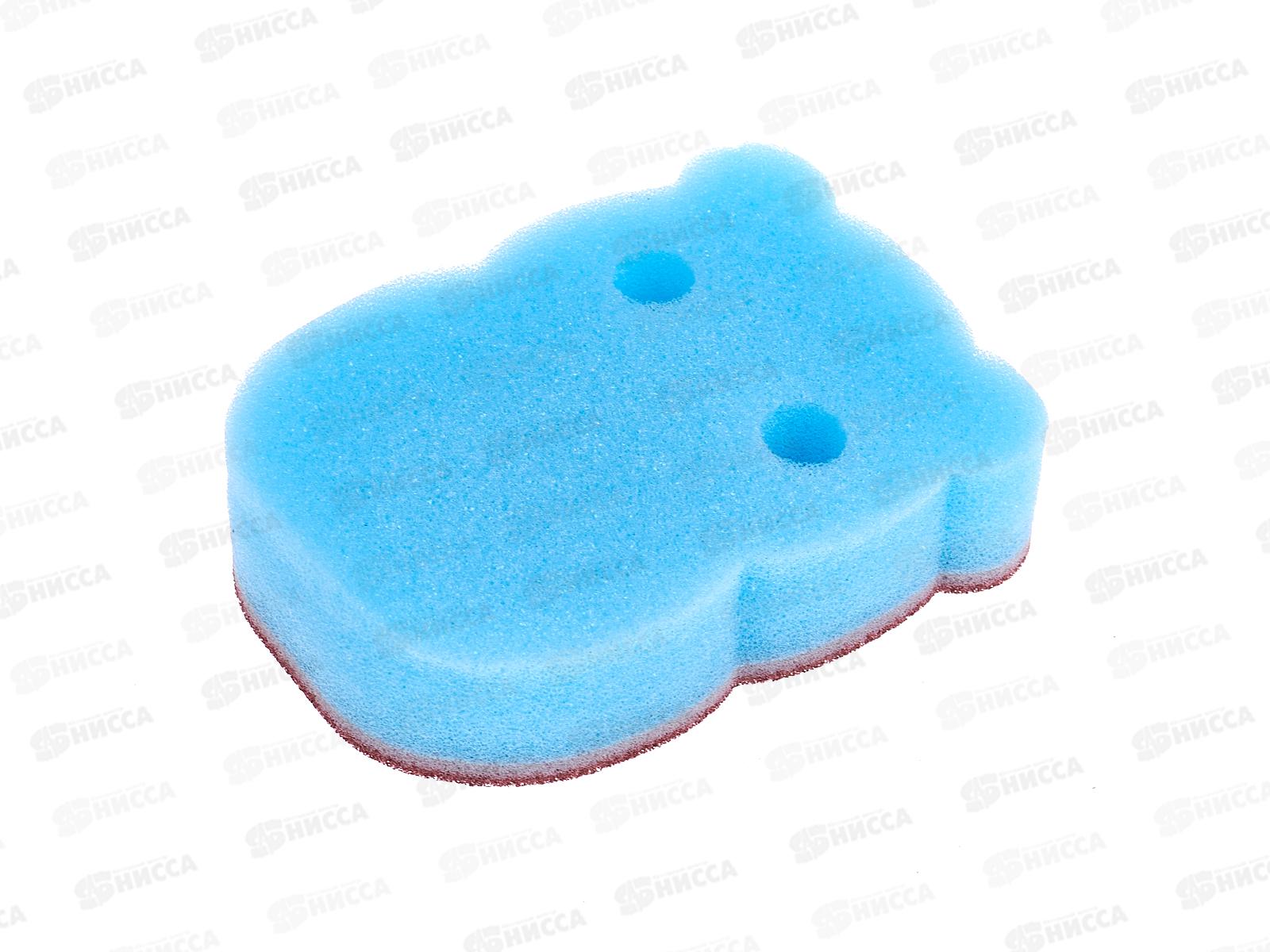 Губка для мытья кухни Карборундовая VL58-101 *30