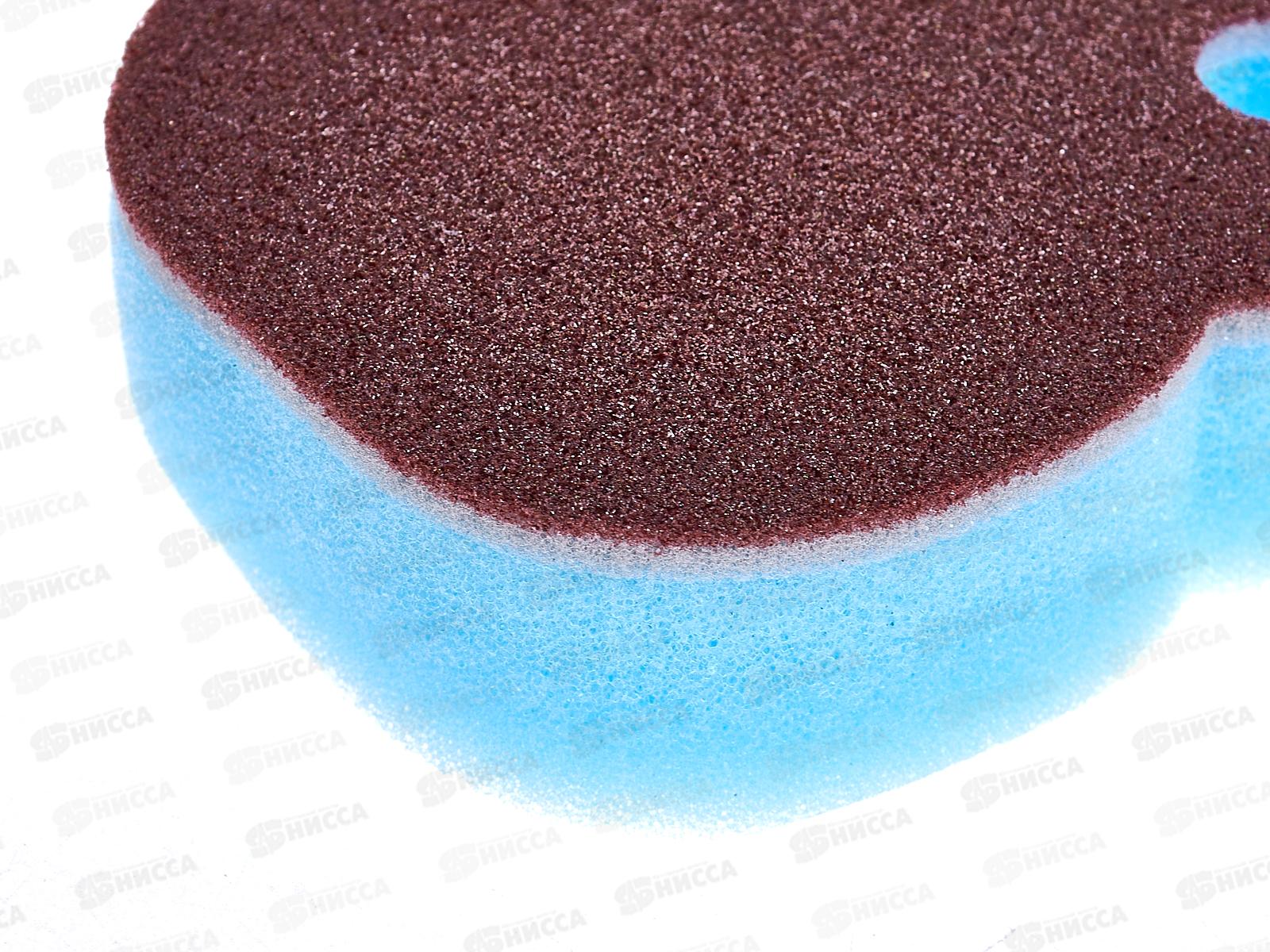 Губка для мытья кухни Карборундовая VL58-101 *30