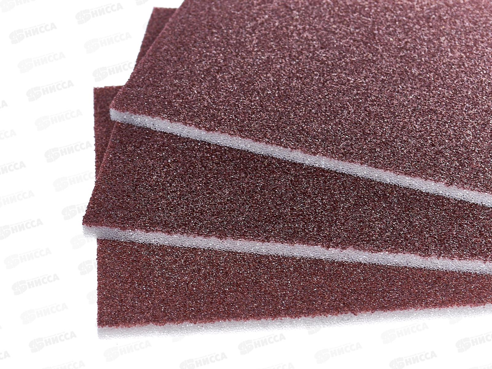 Губка для мытья кухни Карборундовая набор 3шт VL58-102 *30