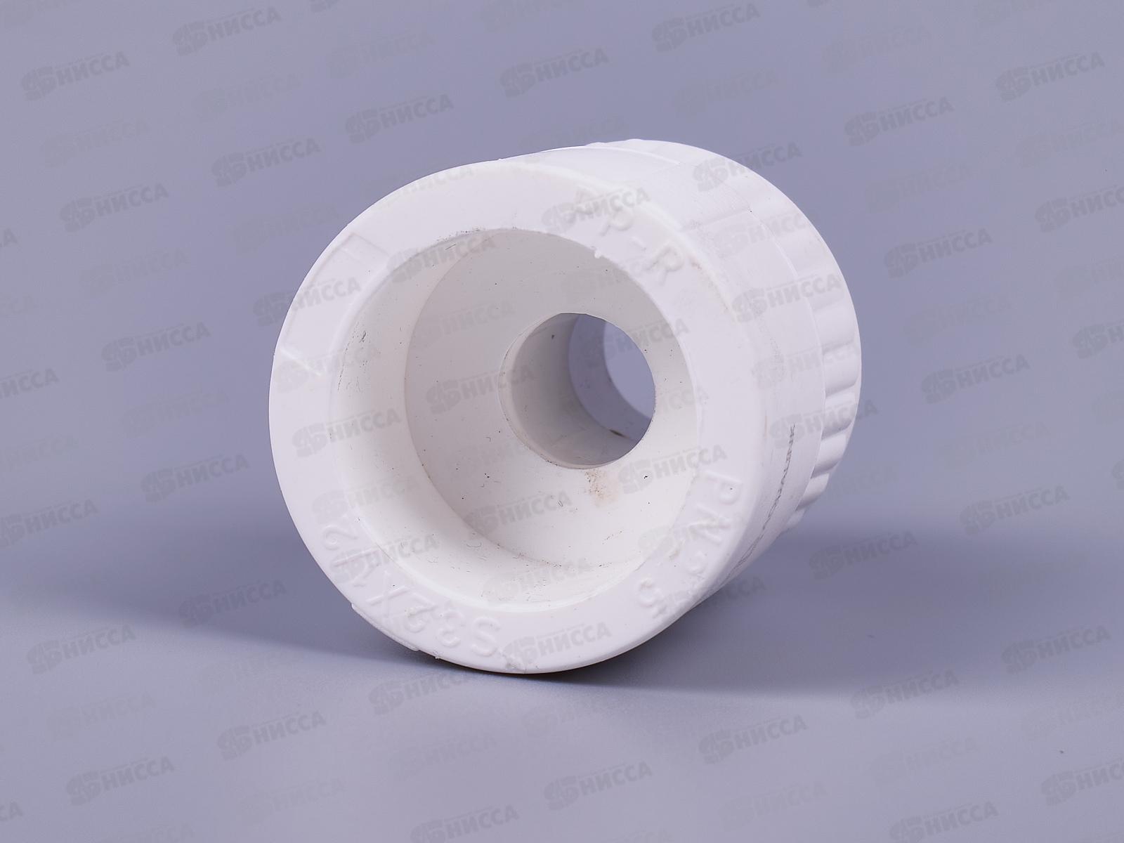 Муфта полипропилен комбинированная наружная резьба DN32*1/2 Aqualink, 03892 *10/100