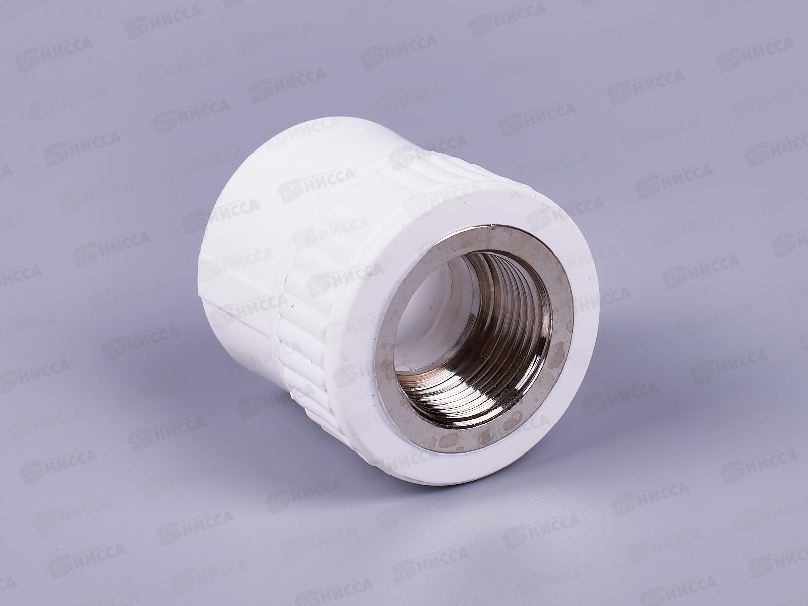 Муфта PP-R комбинированная внутренняя резьба DN32*3/4 Aqualink, 03576 *20/100