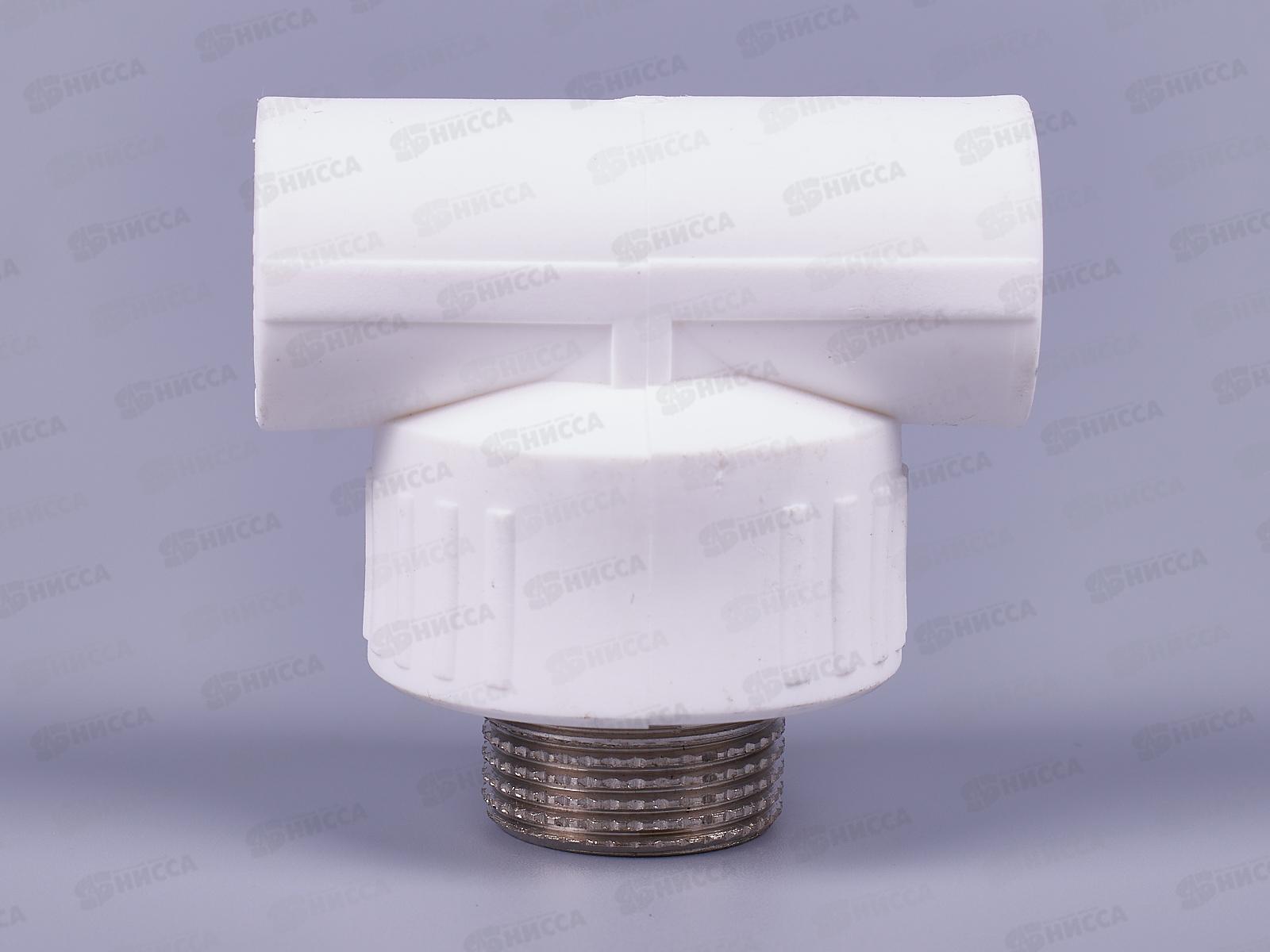 Тройник комбинированный с наружной резьбой 20*3/4*20 Aqualink, 03567 *10/100