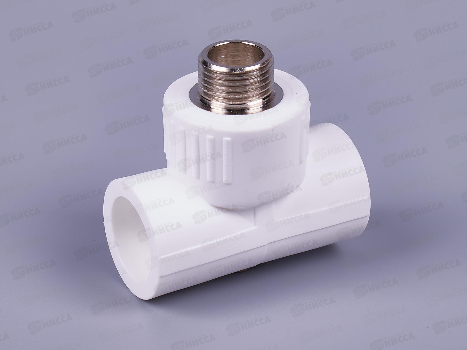 Тройник комбинированный с наружной резьбой 25*1/2*25 Aqualink, 03568 *10/70