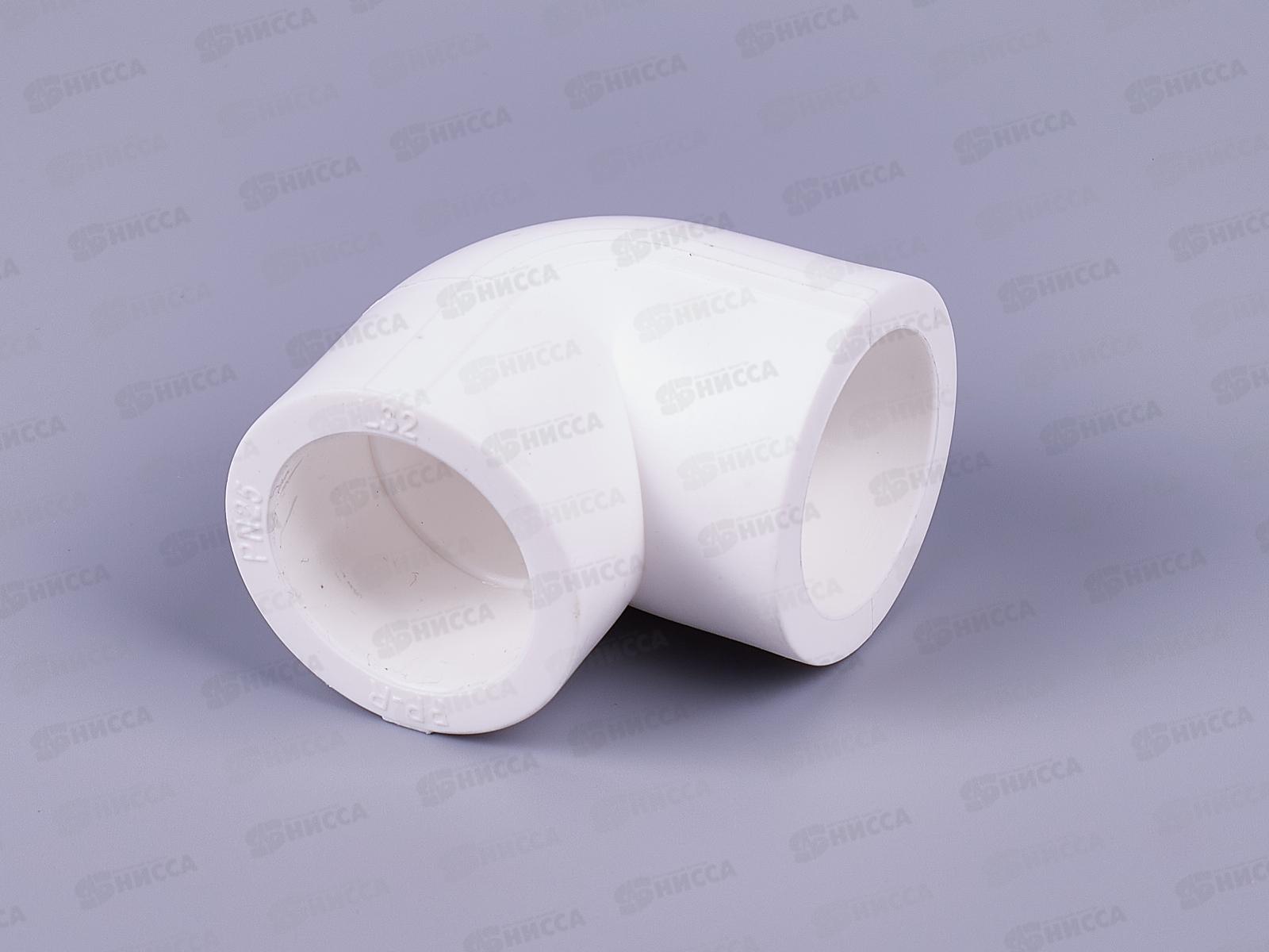 Угольник PP-R 90град. DN32 Aqualink, 03470 *15/120