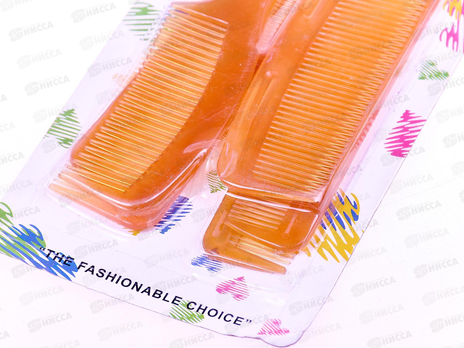 Набор расчесок 6шт KFC600,пластмассовый (024855) *1 Ж