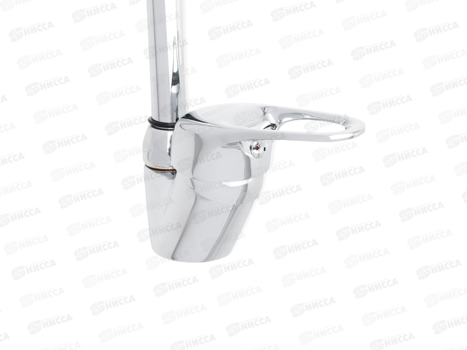 Смеситель СоюзКран для кухни высокий излив керамика 567-056 г