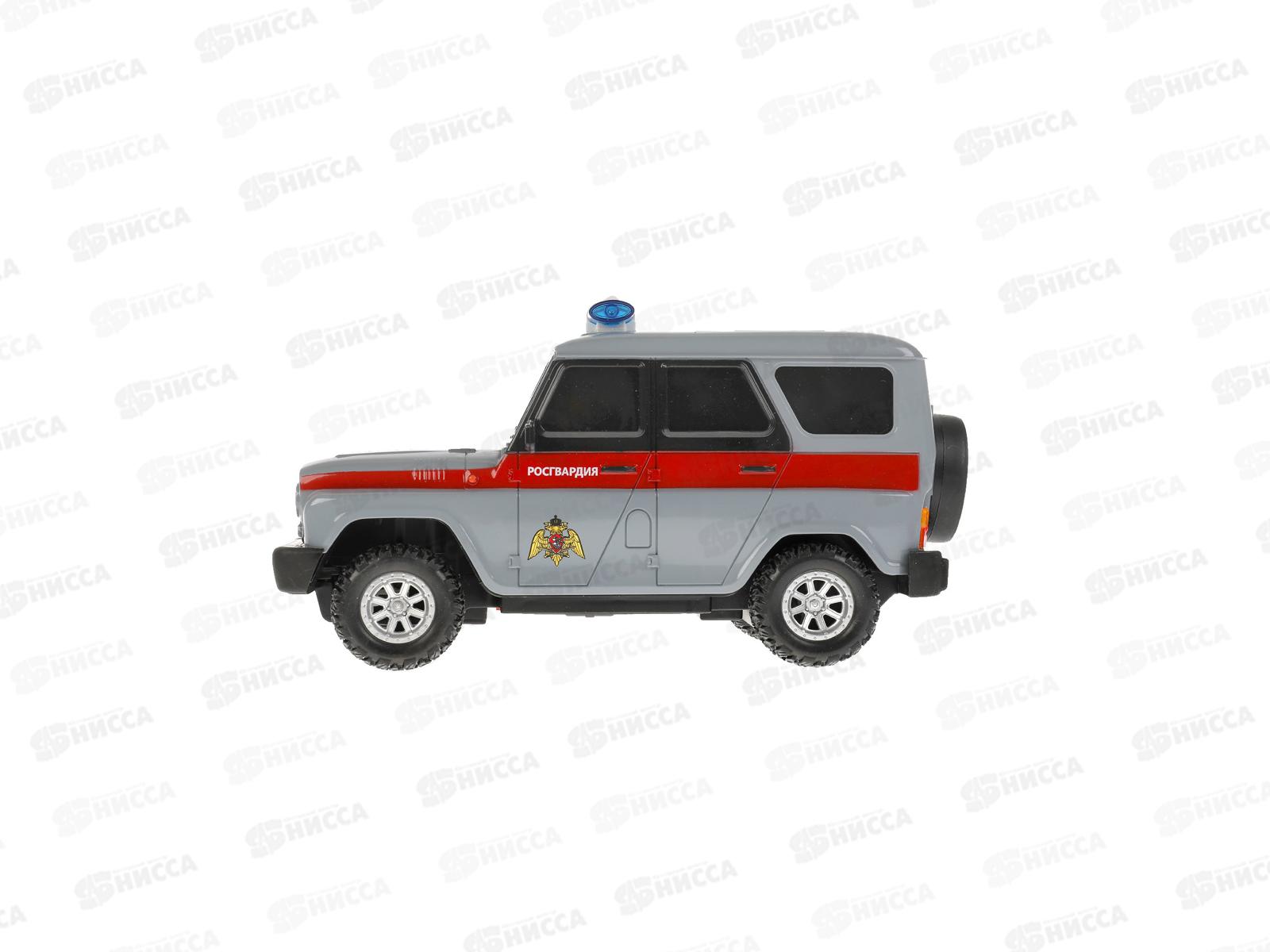Машина радиоуправления UAZ HUNTER росгвардия 18см, Технопарк 18L-RG, 314127