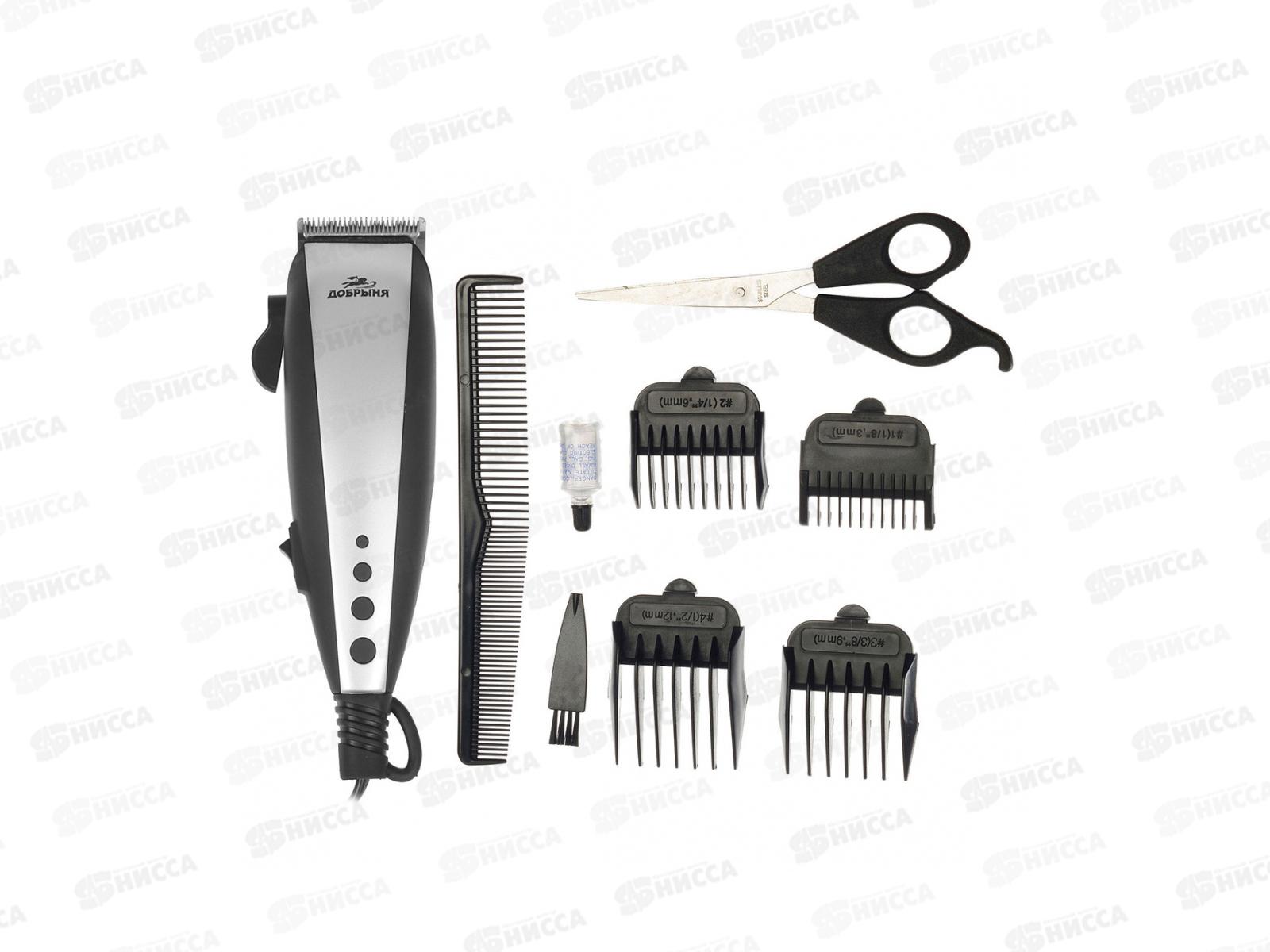 Машинка для стрижки DO-2614 Добрыня сеть,4насадки 14Вт