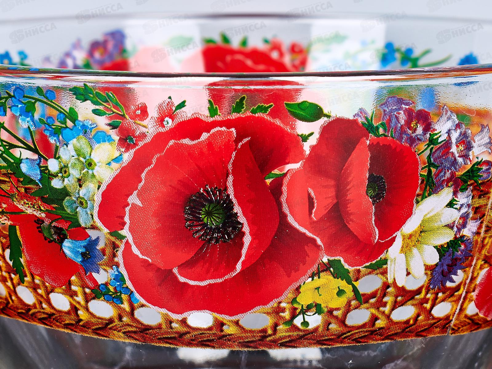 Салатник большой 326/1-Д Маковое поле