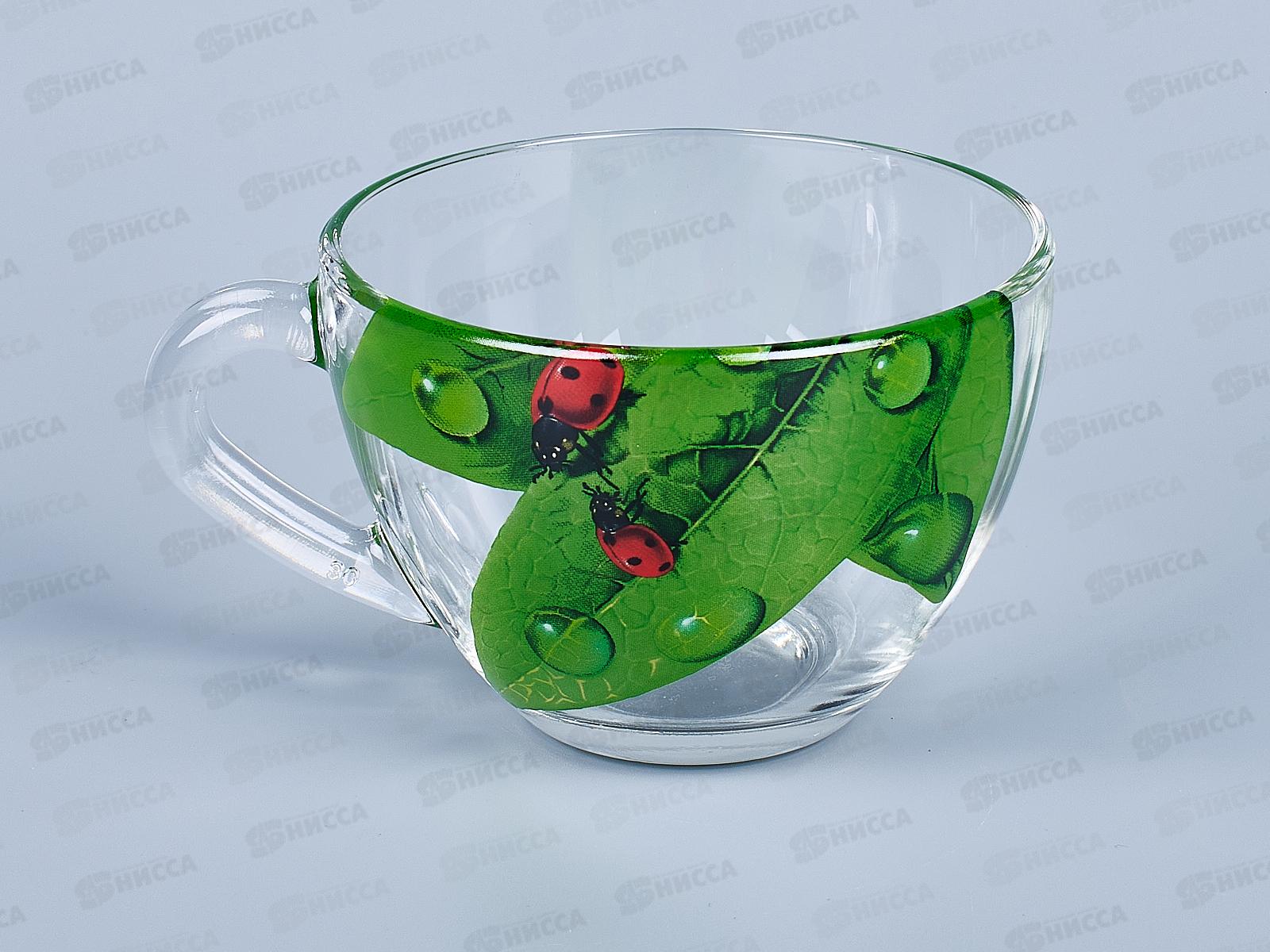 Чайная пара 337-Д Зеленый лист