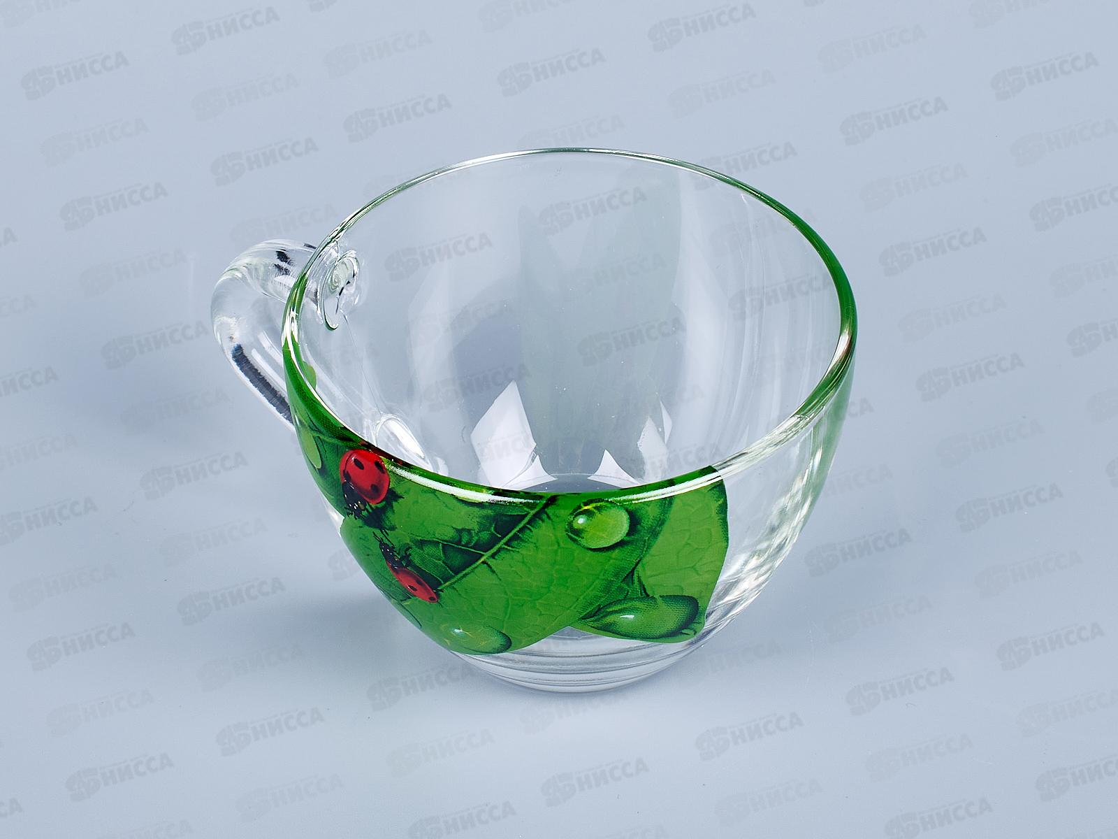 Чайная пара 337-Д Зеленый лист