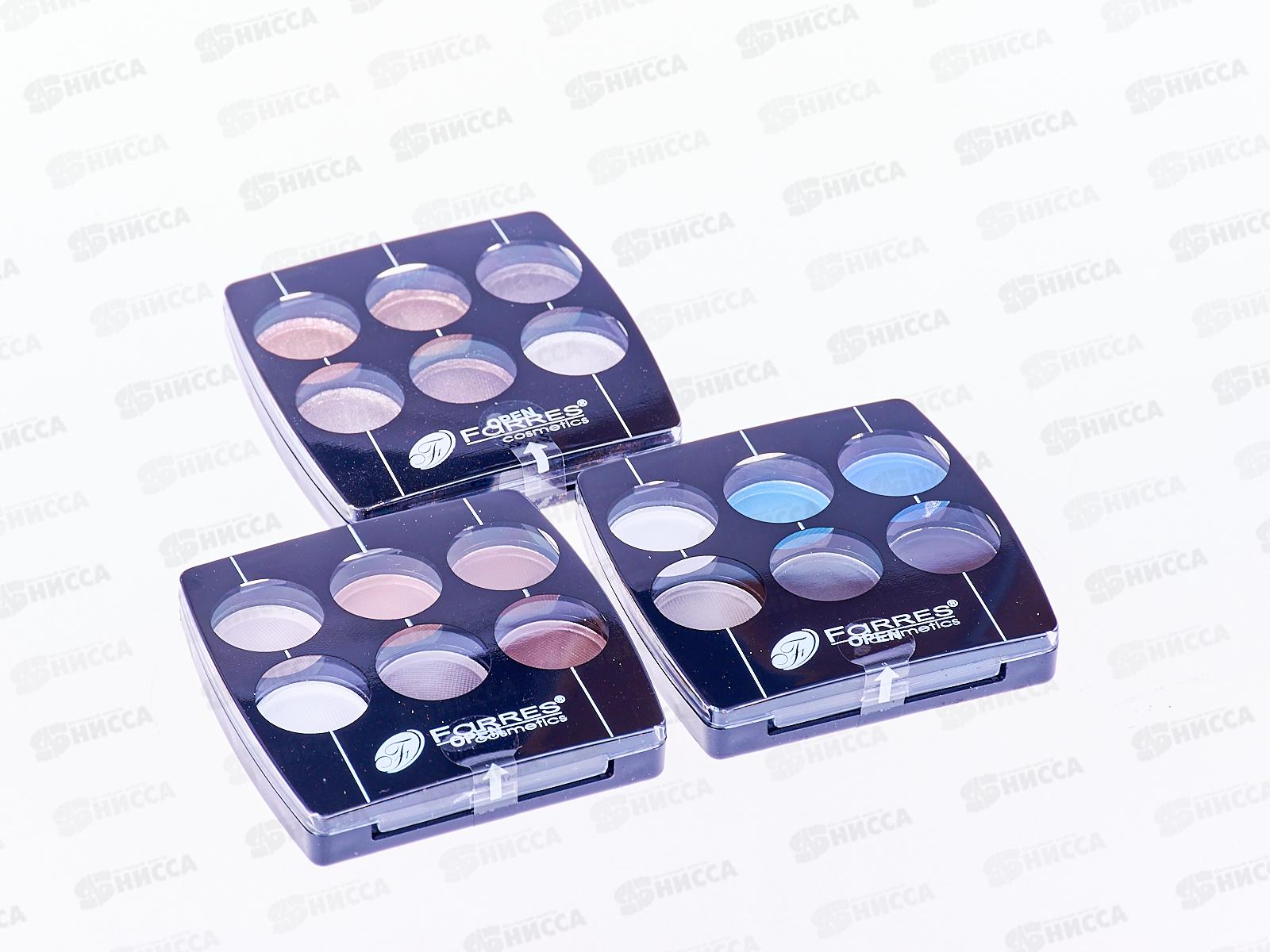 Farres Тени для век 1012C 6цвета перламутровые/матовые *12