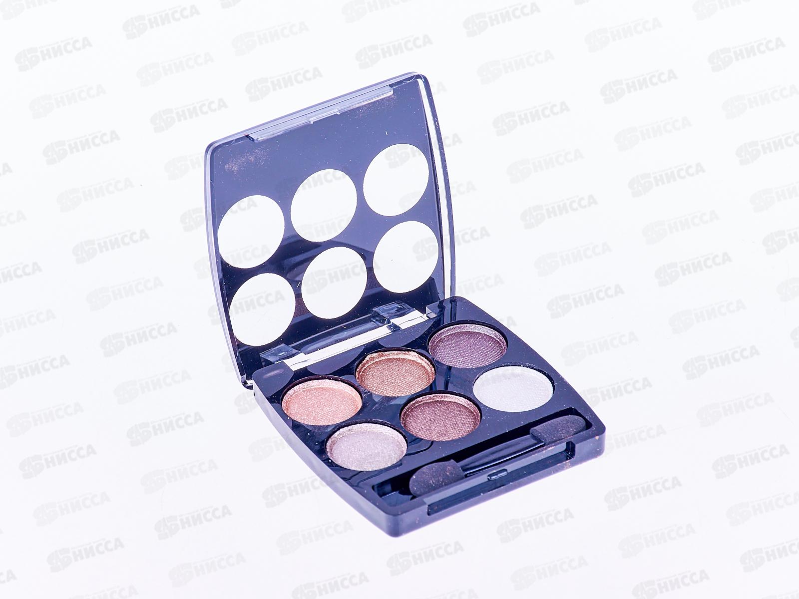 Farres Тени для век 1012C 6цвета перламутровые/матовые *12