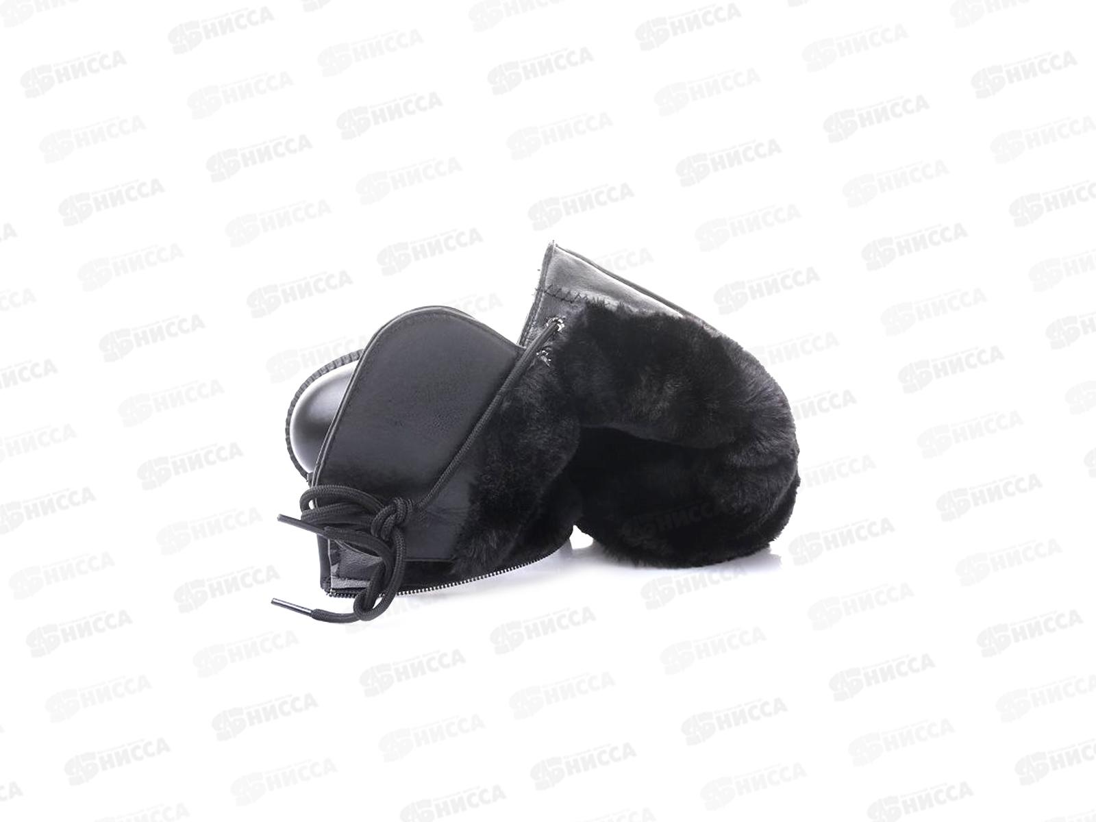 Ботинки женские ВН155-черный р.36