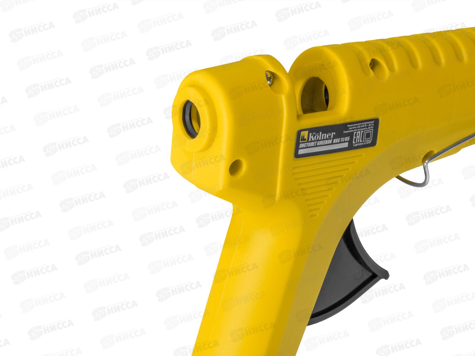 Пистолет клеевой  65Вт, 11*100мм, Kolner KGG 11/65 *48