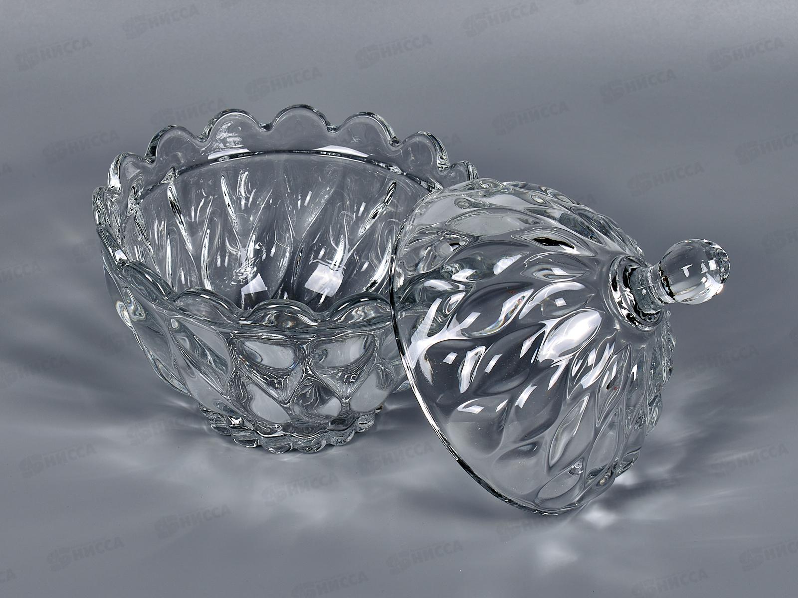 Ваза для конфет FLORENCE с крышкой, 850мл, 144  *12