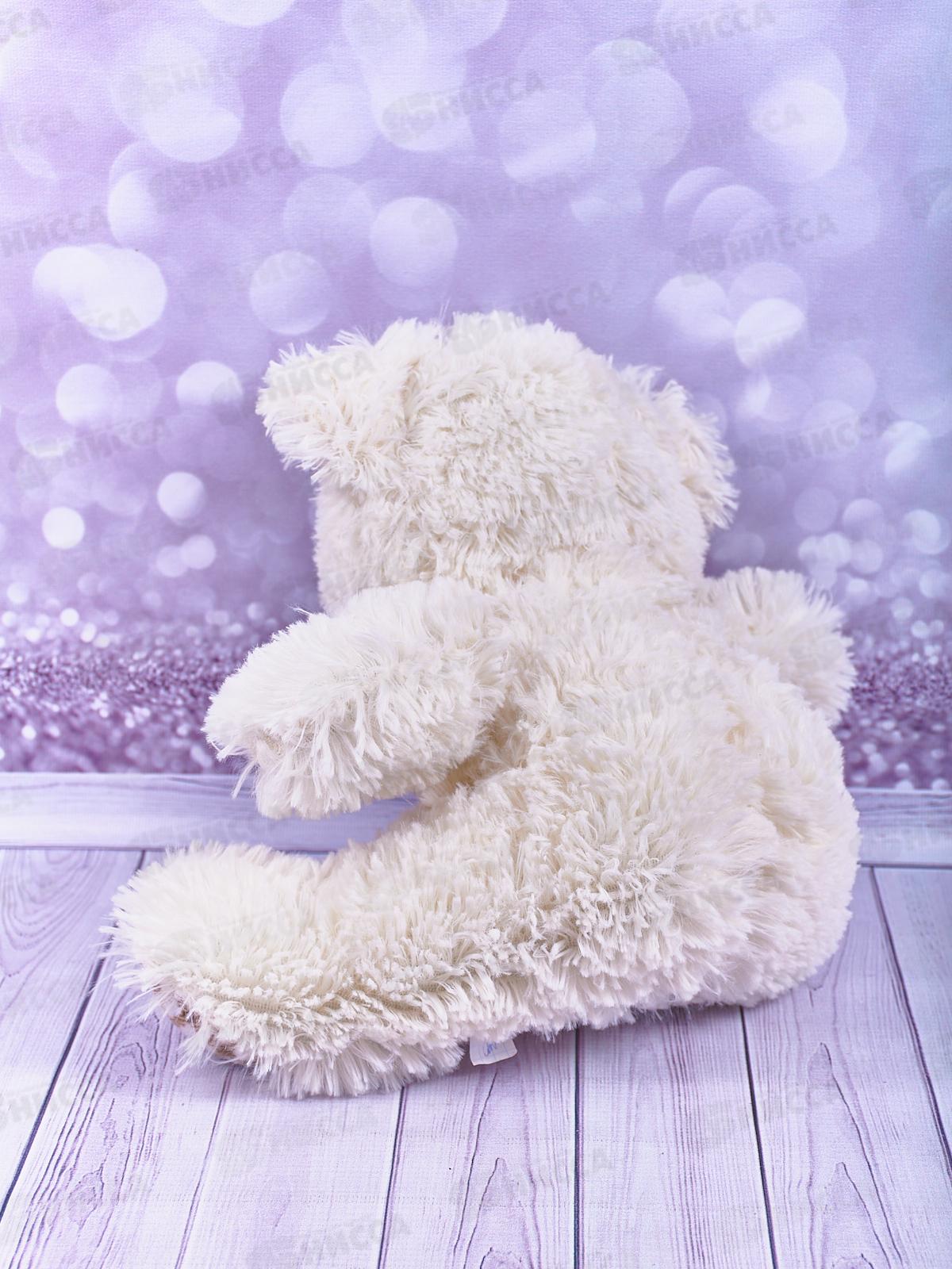 Медведь Тоффи 35см, белый,  Мила