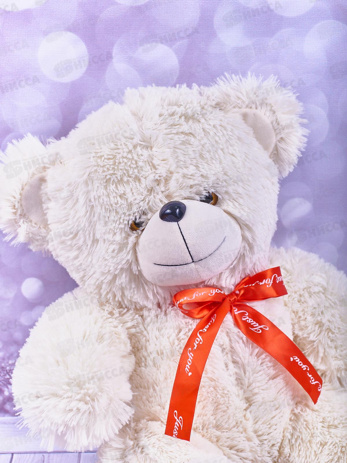 Медведь Гриня 50см, МГ-50, белый,  Мила