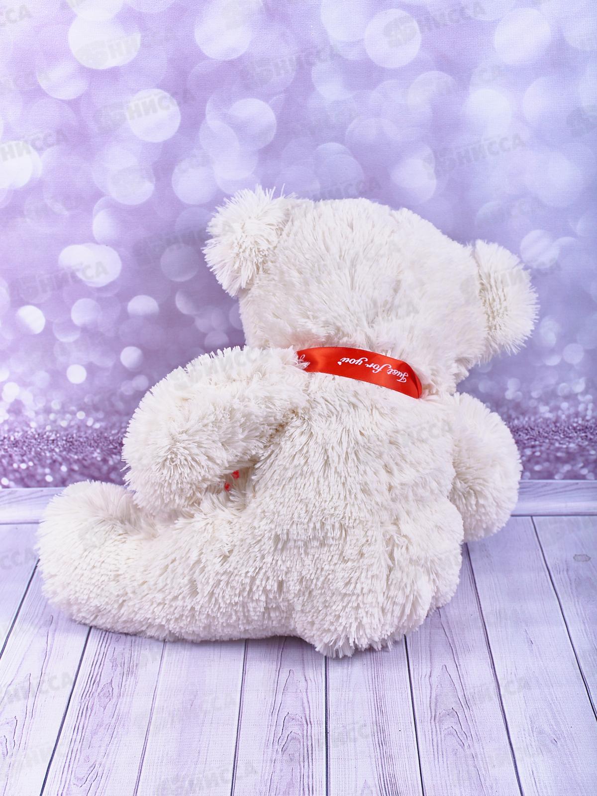 Медведь Гриня 50см, МГ-50, белый,  Мила