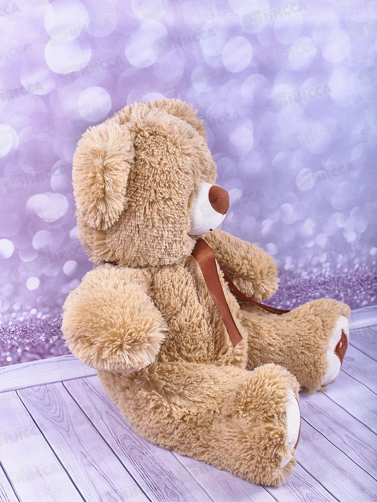 Медведь Тони 50см, МТО-50П, пурпурный,  Мила