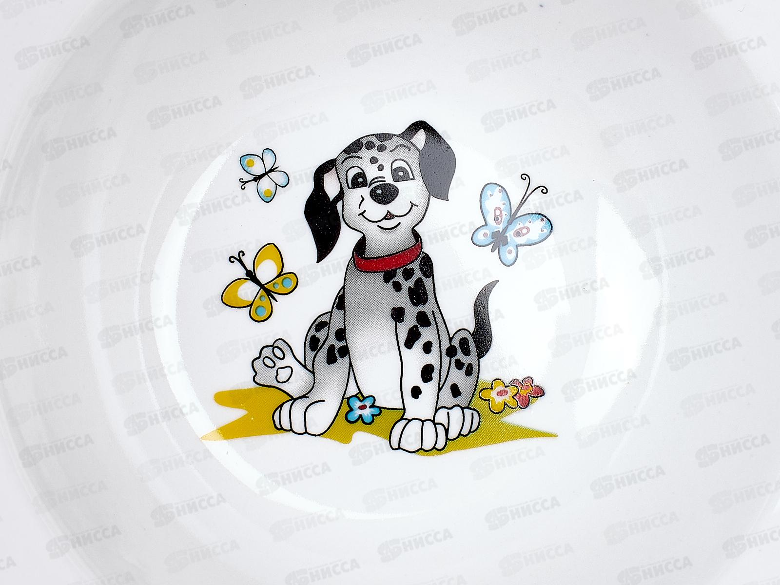 Миска 300см3 Озорные щенки *12  062112