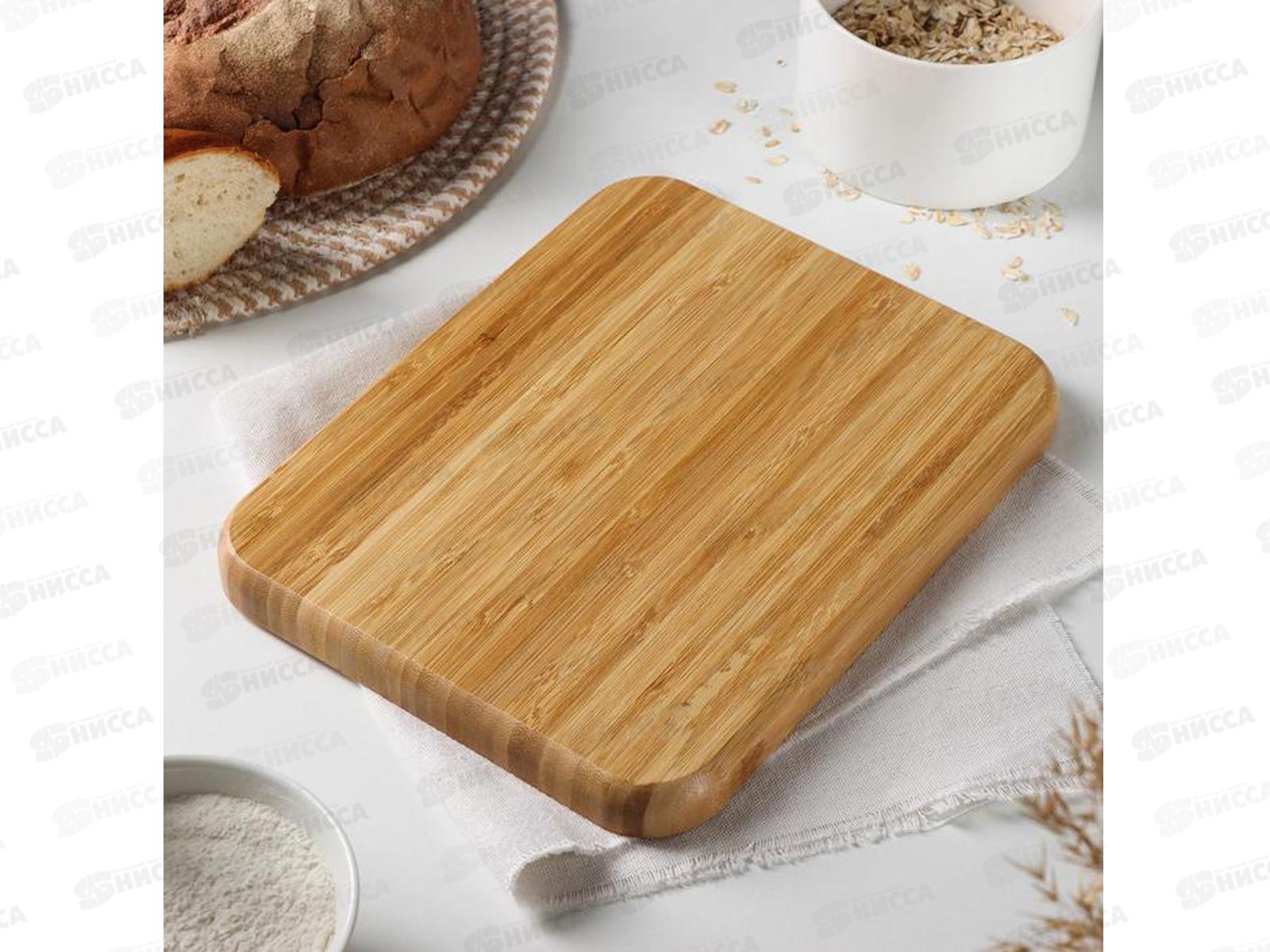 Менажница 3-х секционная 26*20,5*2см бамбук КТ-МЖ-06