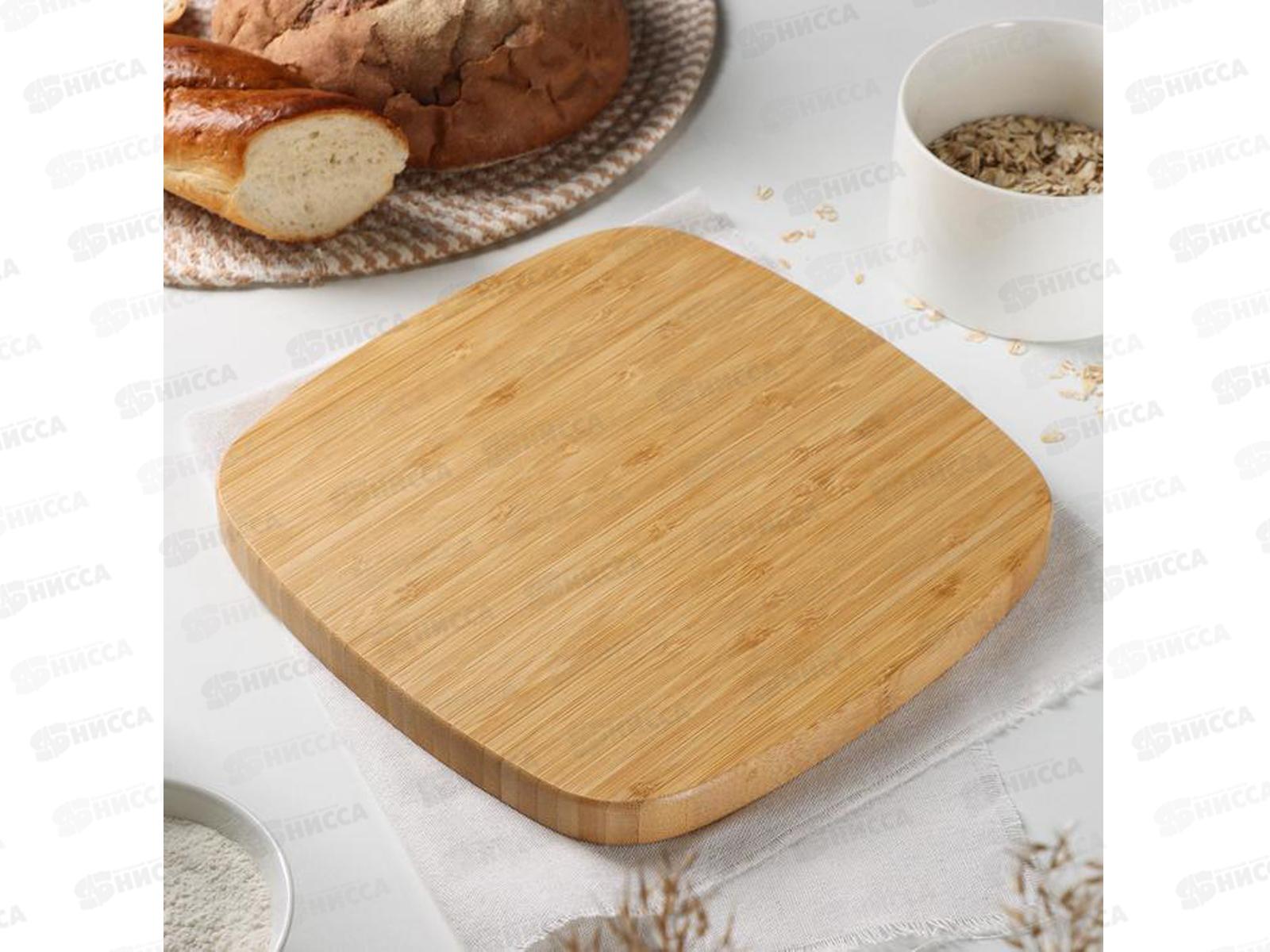 Менажница 5-ти секционная 25*25*2см бамбук КТ-МЖ-04