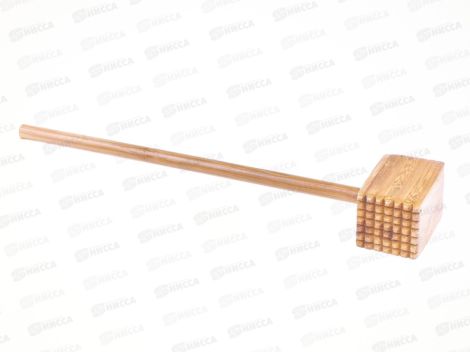 Молоток для отбивки мяса бамбук №1 КТ-ММ-01