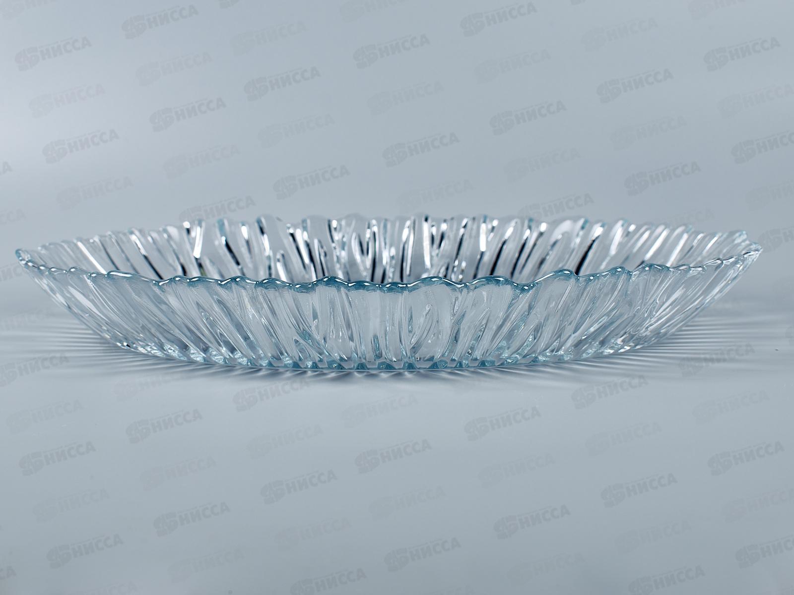 Блюдо Аврора 330*250мм из упрочненного стекла 10546SL