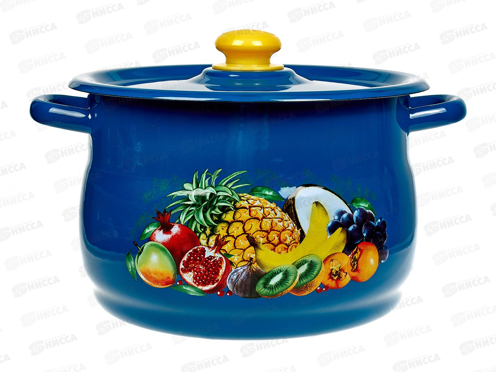 Кастрюля 8,0л сферическая васильвовая С1920.34  *2