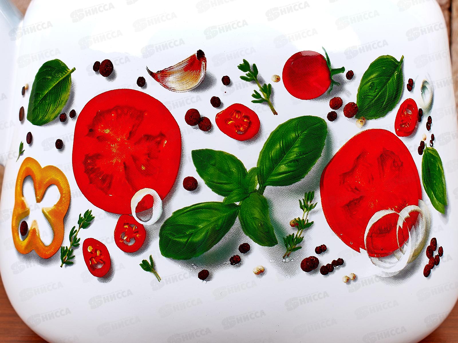 Чайник 3,5л Каприче, белый с кнопкой С2716.3*118