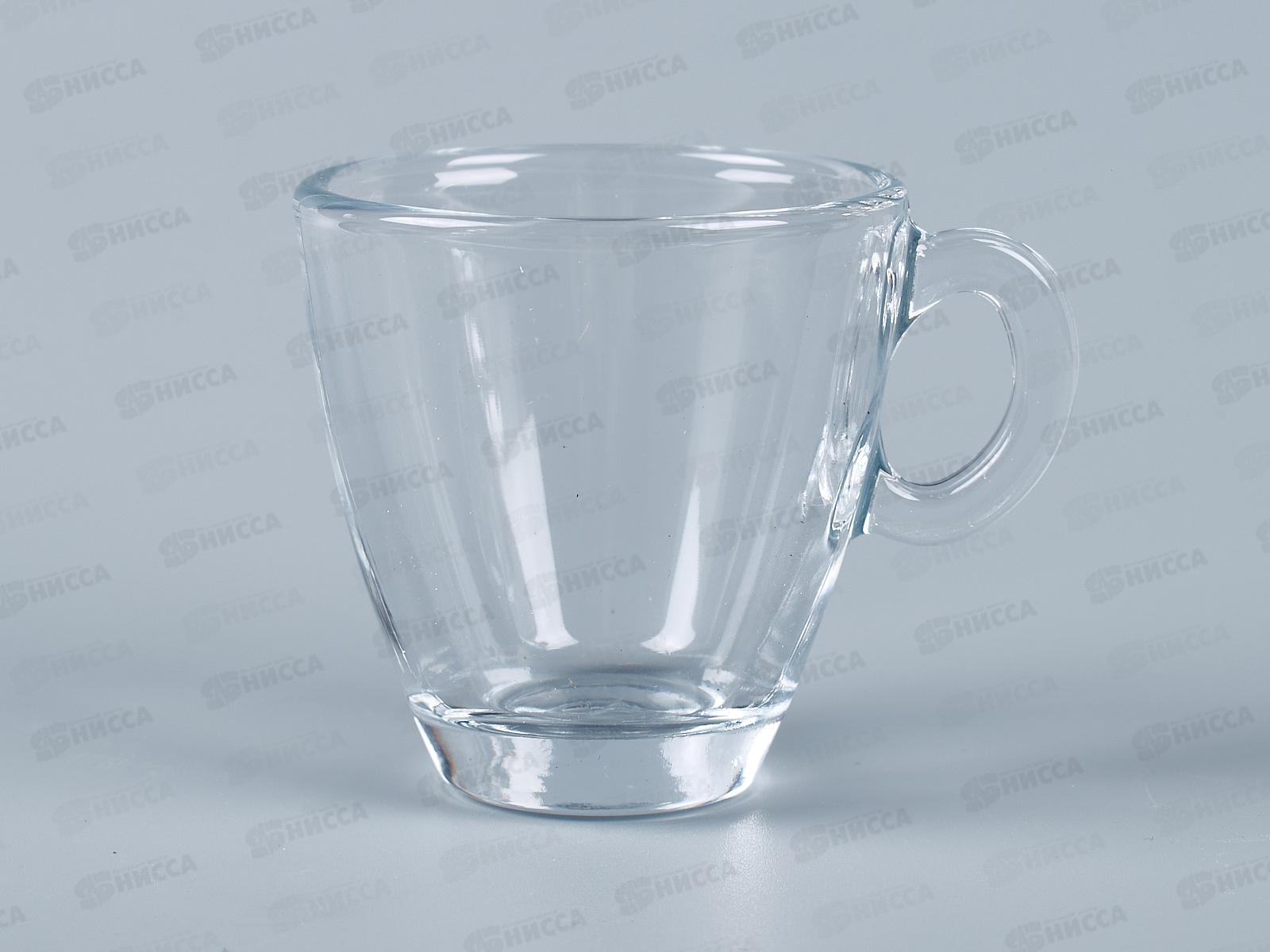 Набор Чашка с блюдцем Аква 72мл 6шт закал 95756 *4