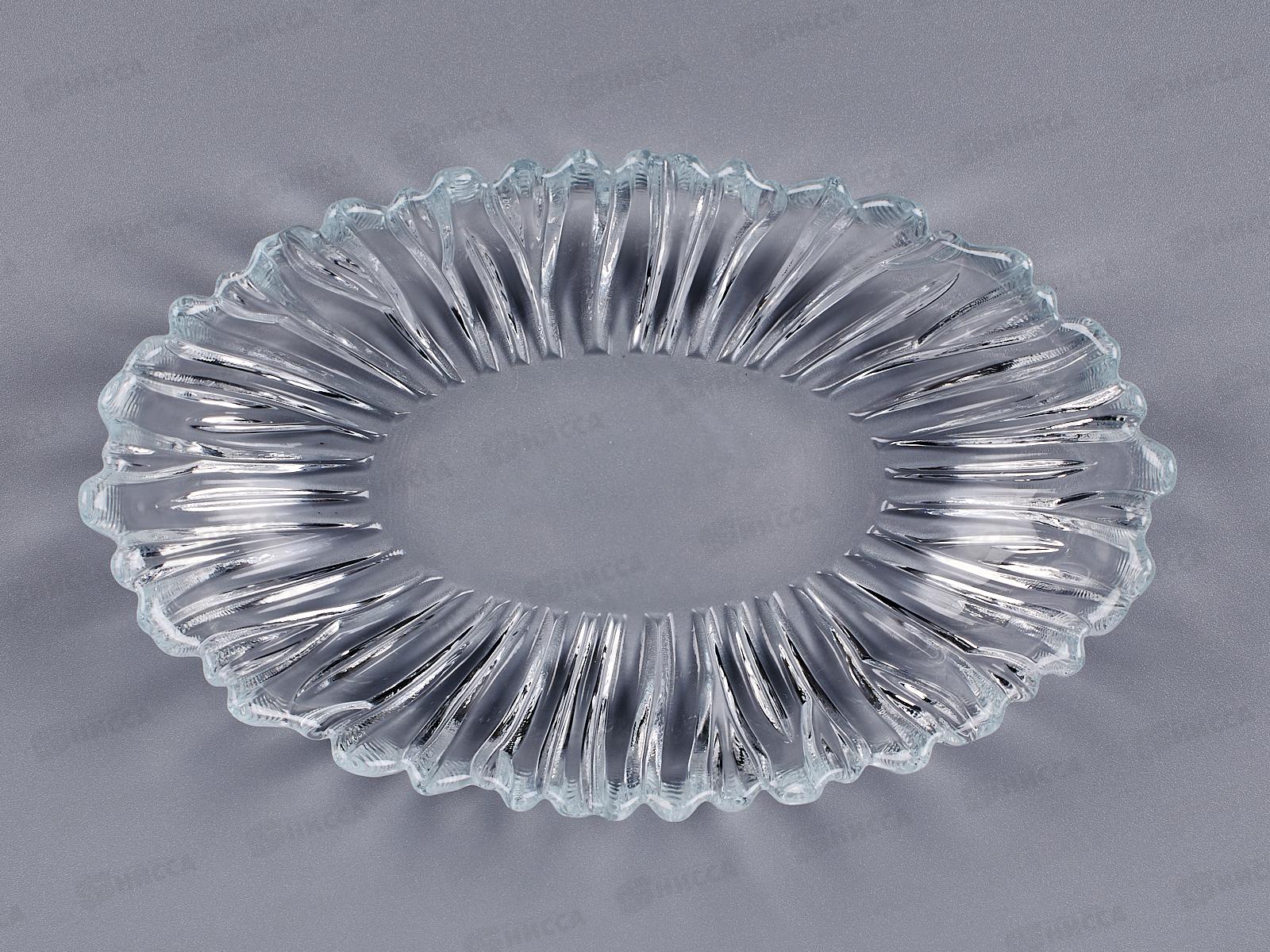 Блюдо Аврора из упрочненного стекла 10545SL *12