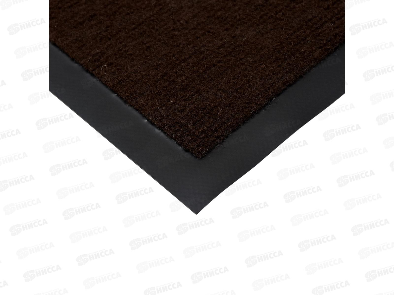 Коврик влаговпитывающий ребристый &quotTrip&quot 90*120см&quotVORTEX&quot корич. 24197 *8