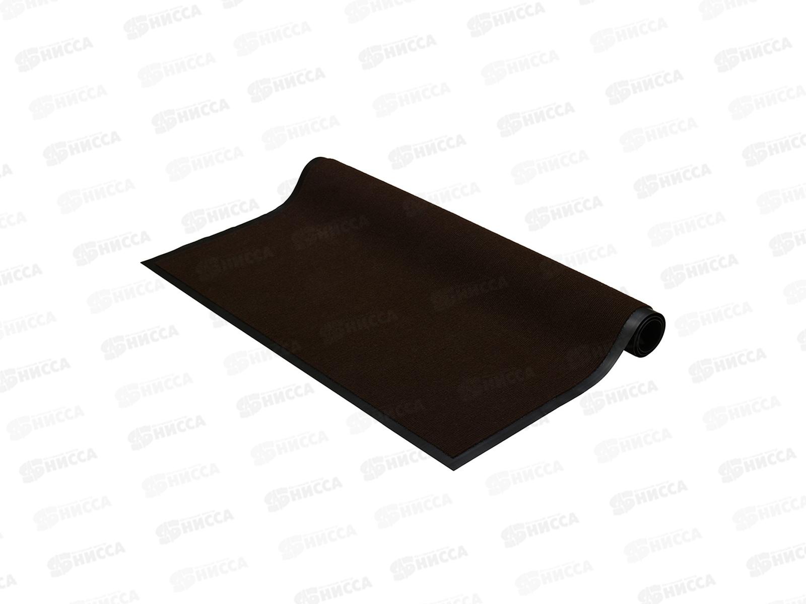 Коврик влаговпитывающий ребристый &quotTrip&quot 90*120см&quotVORTEX&quot корич. 24197 *8