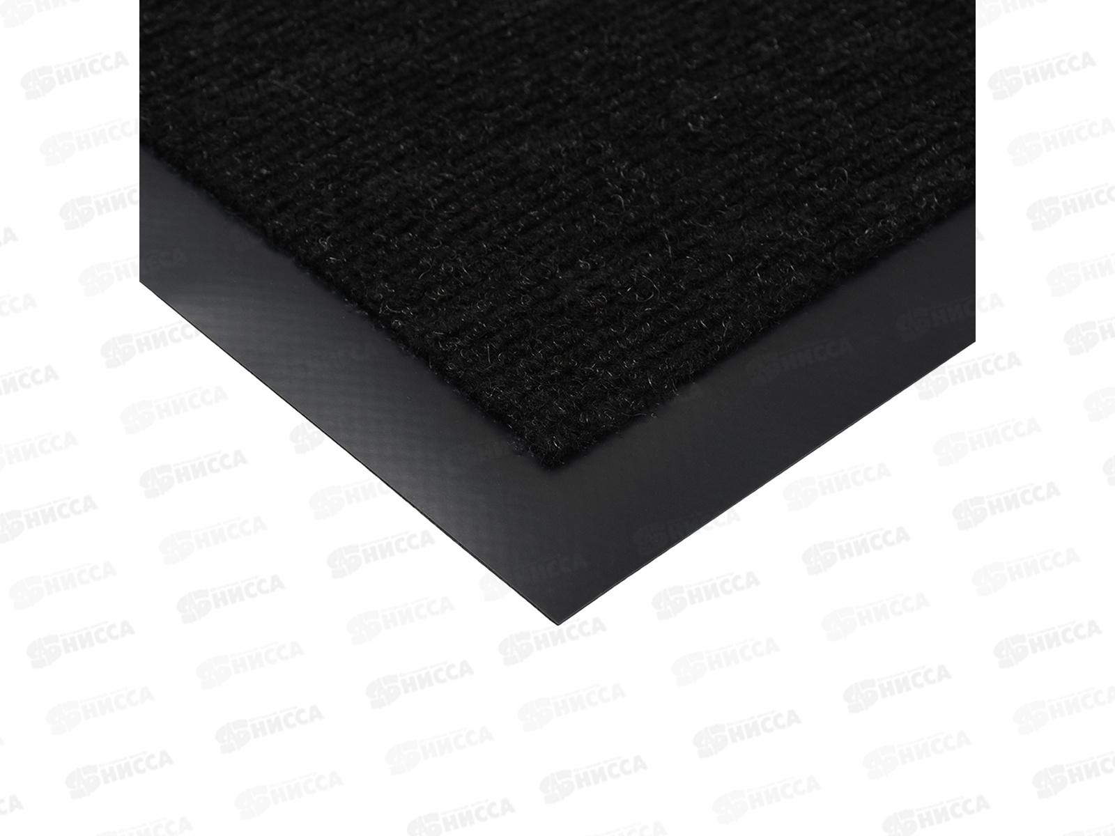 Коврик влаговпитывающий ребристый &quotTrip&quot 90*1500см&quotVORTEX&quot черн. 24205