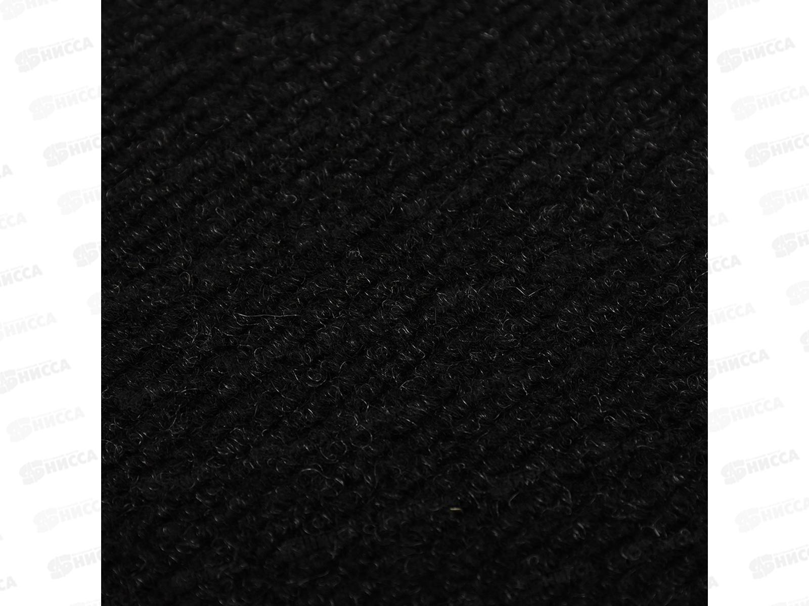 Коврик влаговпитывающий ребристый &quotTrip&quot 90*1500см&quotVORTEX&quot черн. 24205