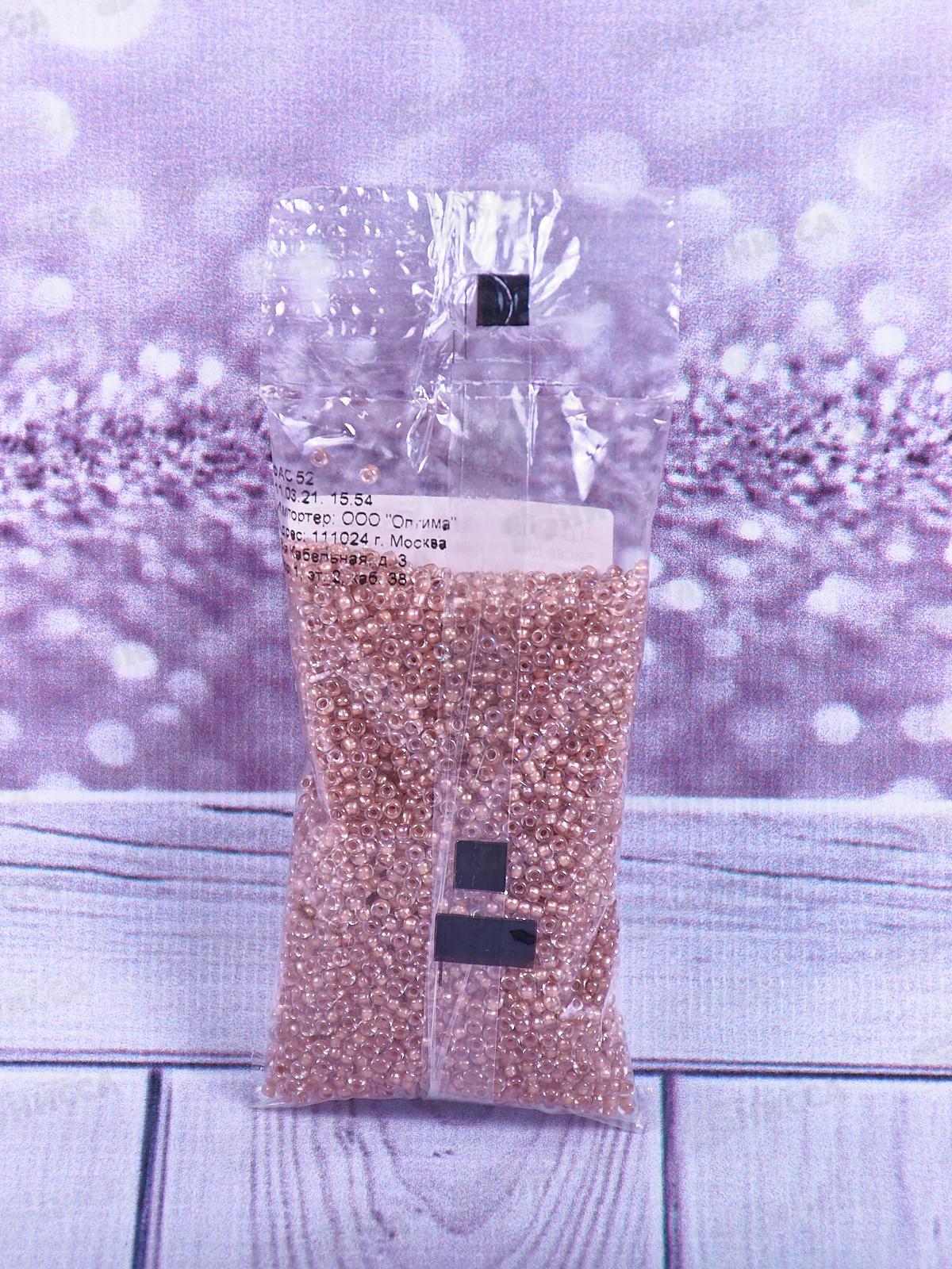 Бисер &quotGAMMA&quot A546 10/0 круглый, 50г, коричневый, 2.3мм, 58517