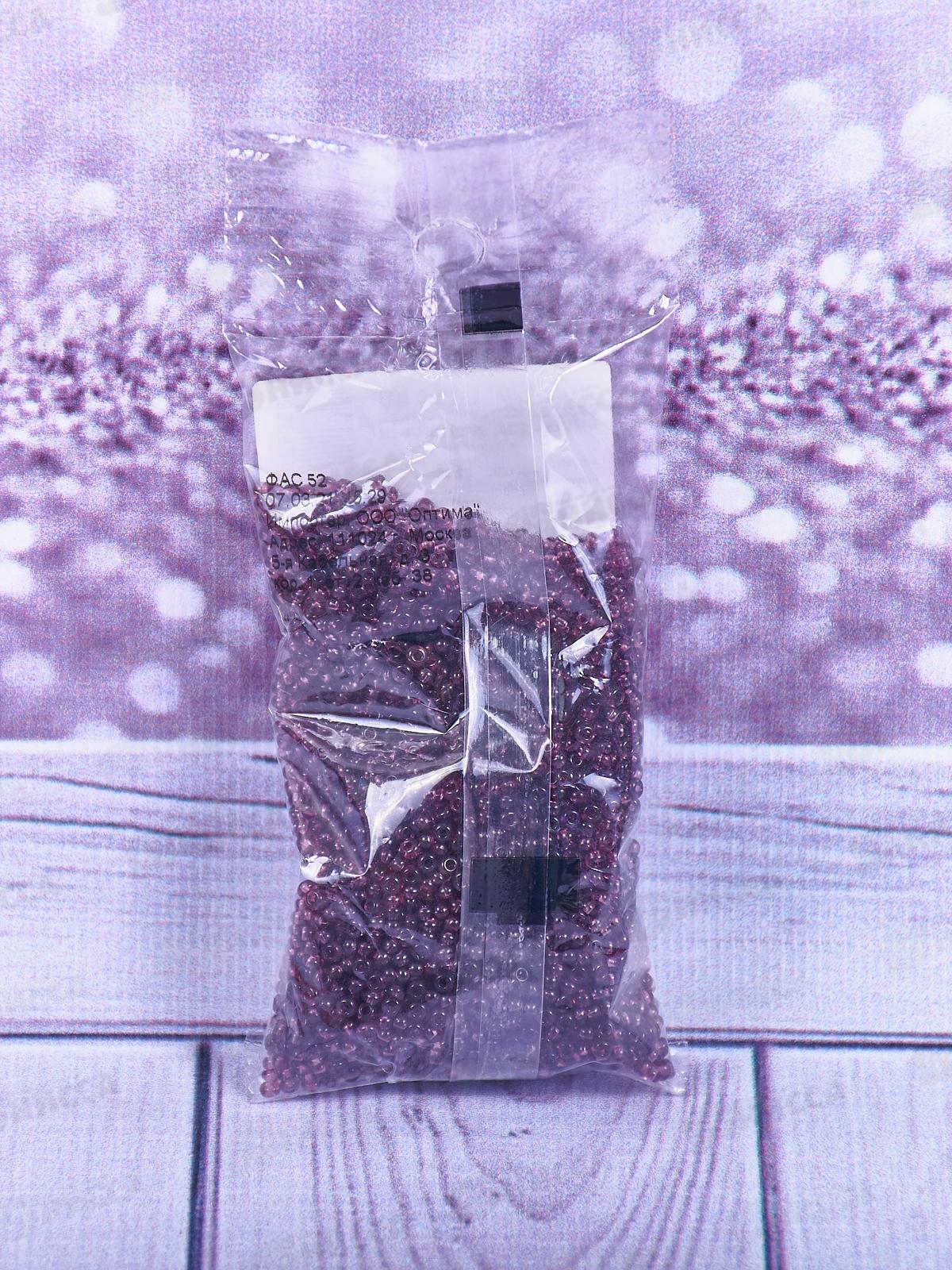 Бисер &quotGAMMA&quot B096 10/0 круглый, 50г, лиловый, 2.3мм, 20060