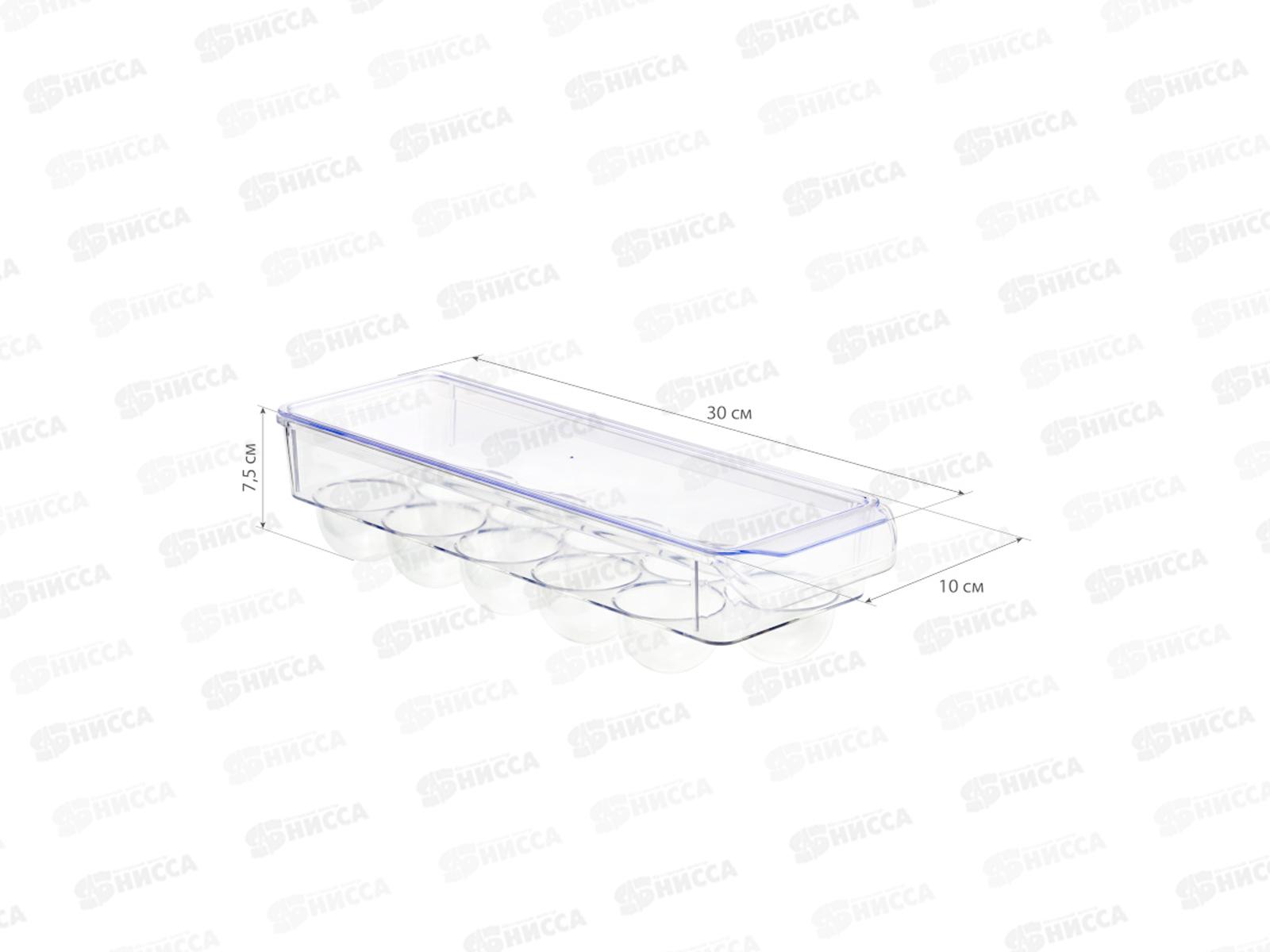 Контейнер для яиц для холодильника с крышкой М1582 *10