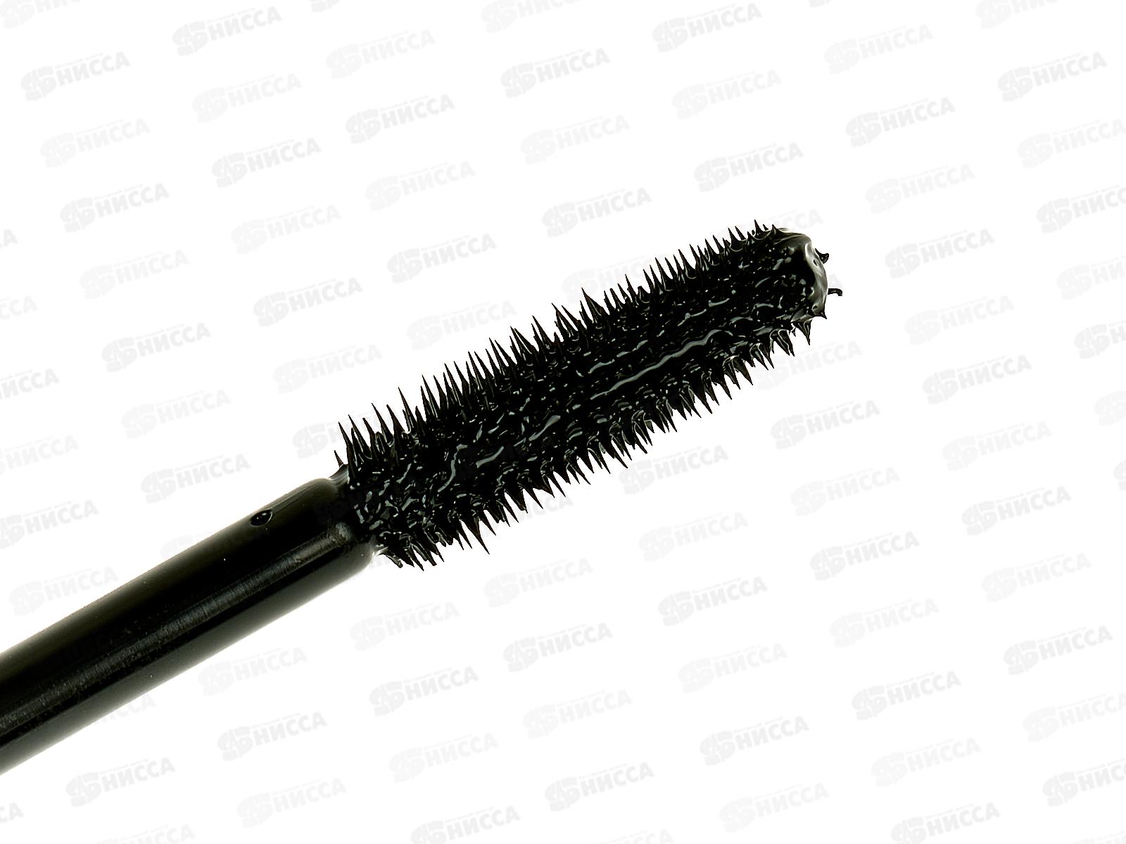 Farres тушь для ресниц 6007-1 с силиконовой щеточкой Blackest  *12