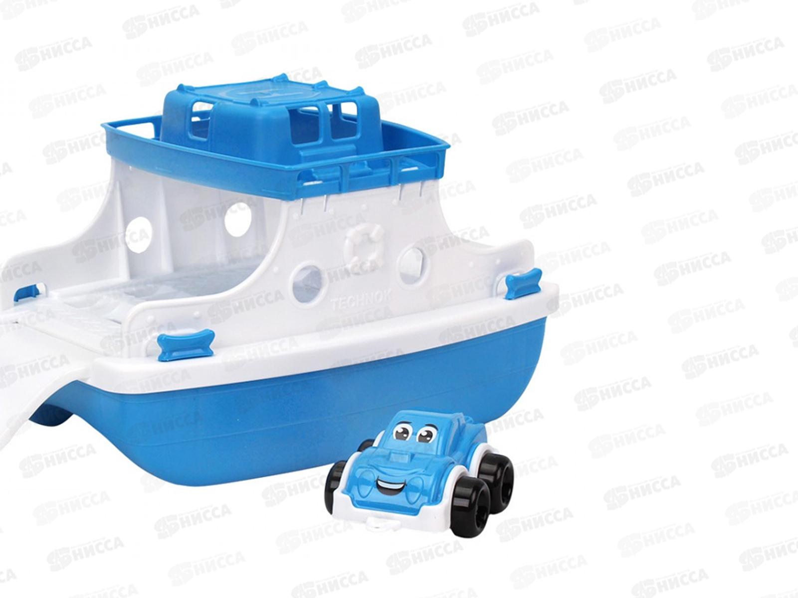 Паром пластмассовый с машинкой (Т7860) /6