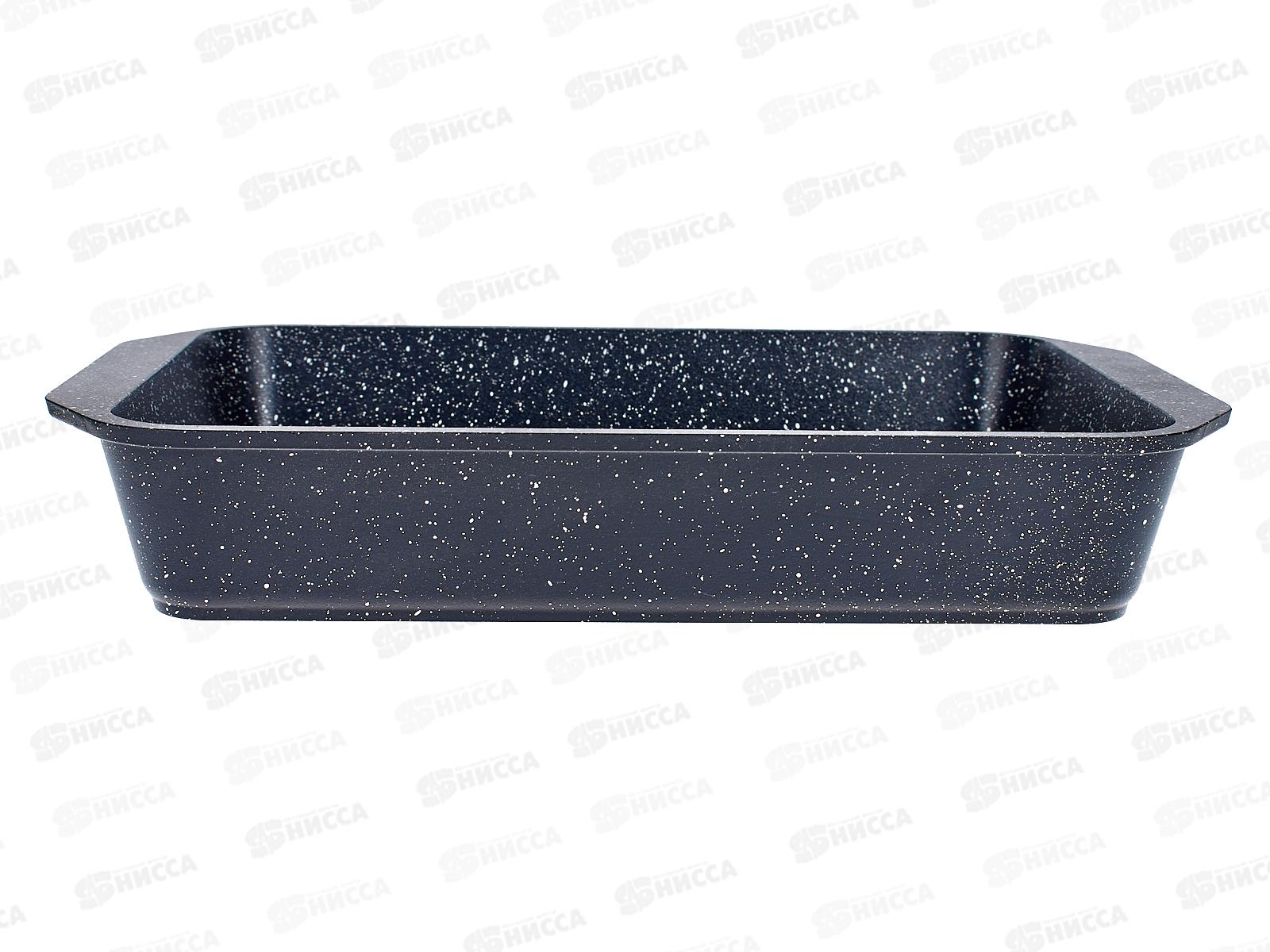 Противень антипригарное покрытие гранит Black 33*22см 93802