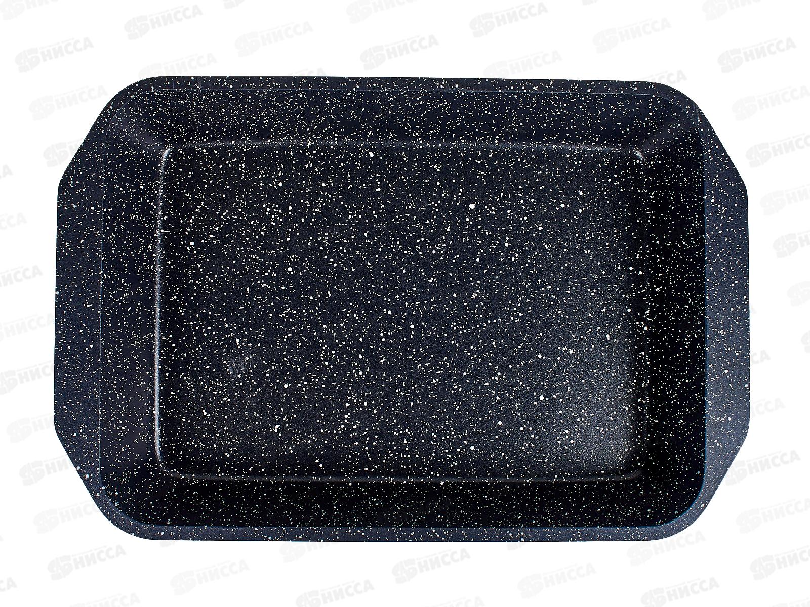Противень антипригарное покрытие гранит Black 33*22см 93802