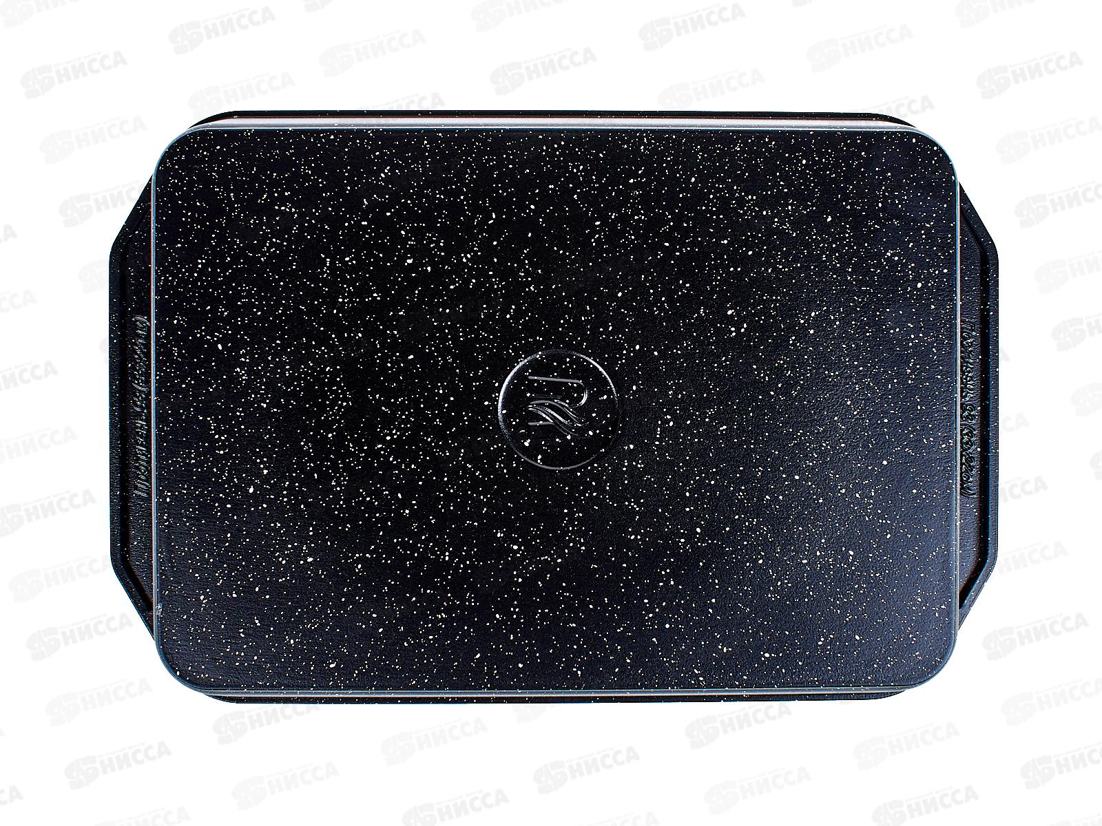 Противень антипригарное покрытие гранит Black 33*22см 93802