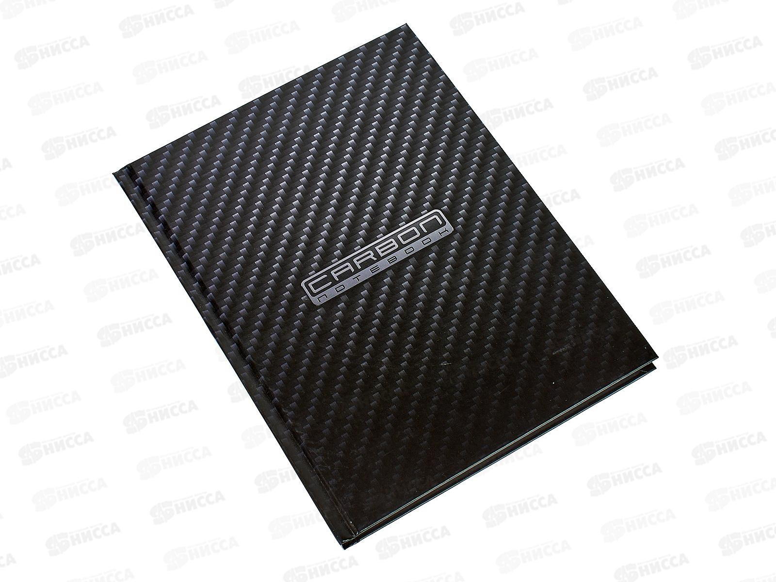 Бизнес-блокнот 80л Hatber А4 CarbonStyle ,тв.кл., 14359 *10